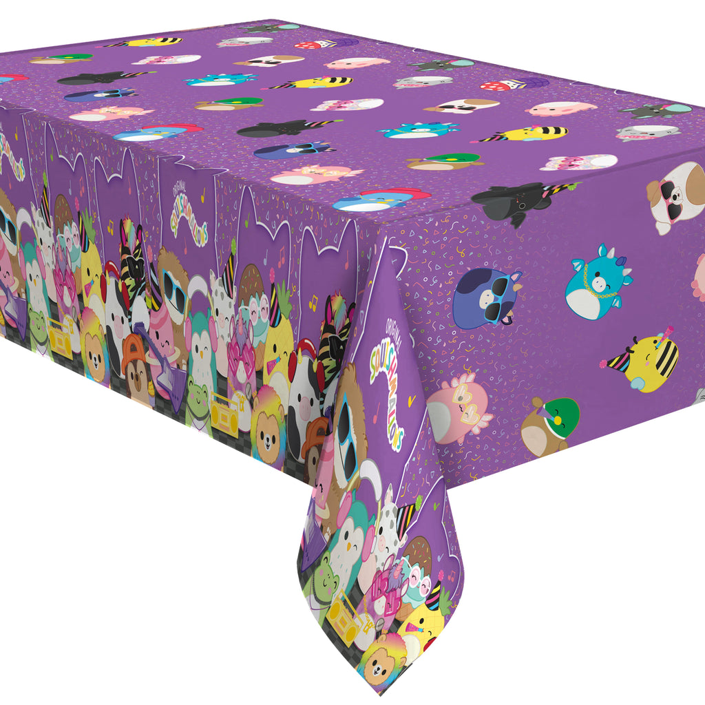 Club Squishmallows Tablecloth - Club Squishmallows Party Decorations