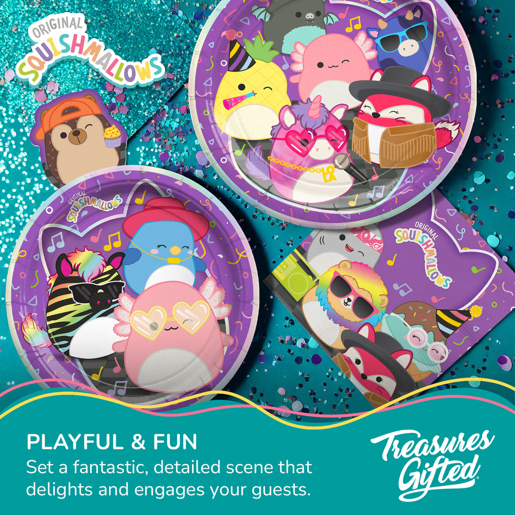 Club Squishmallows Napkins - Club Squishmallows Party Decorations