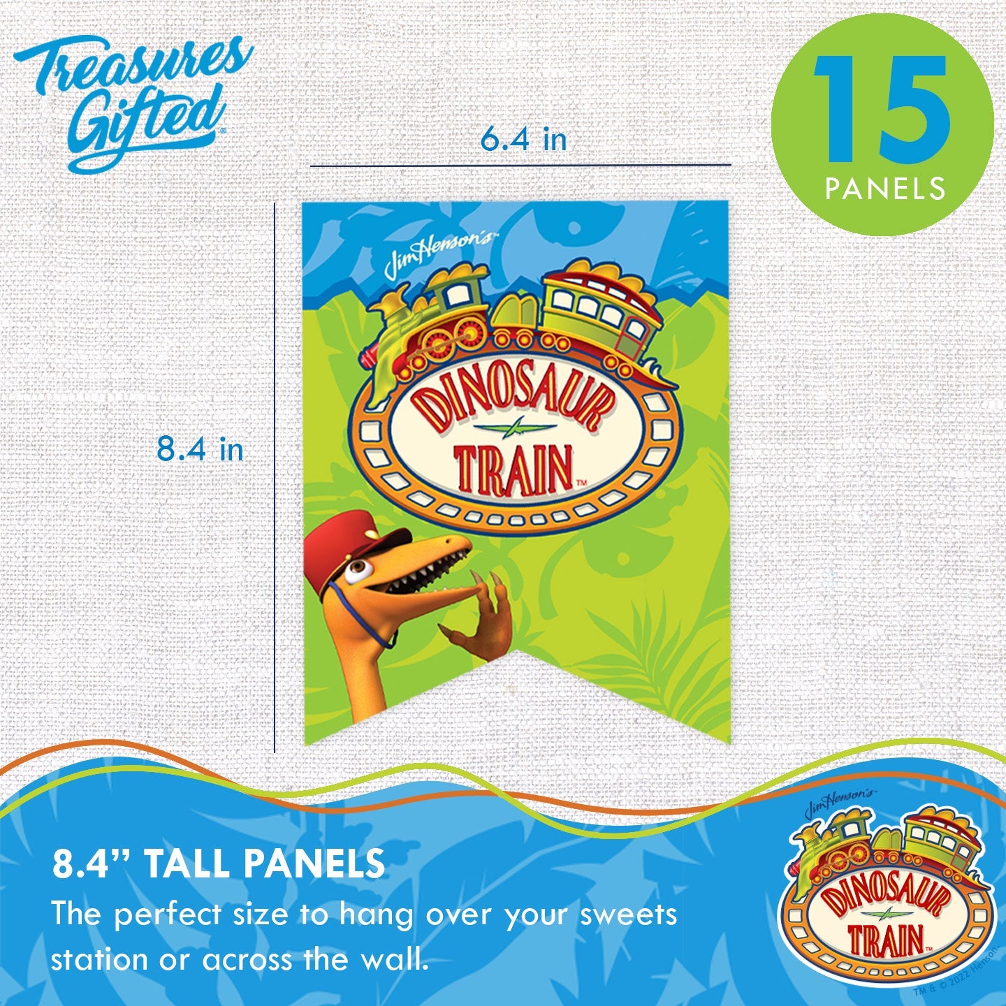 Dinosaur Train Birthday Banner - Dinosaur Train Party Supplies