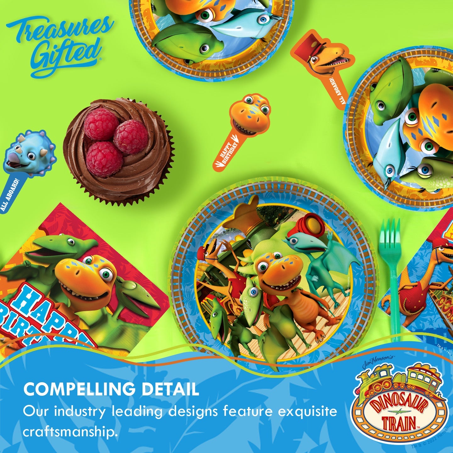 Dinosaur Train Balloon Bouquet - Dinosaur Train Party Supplies