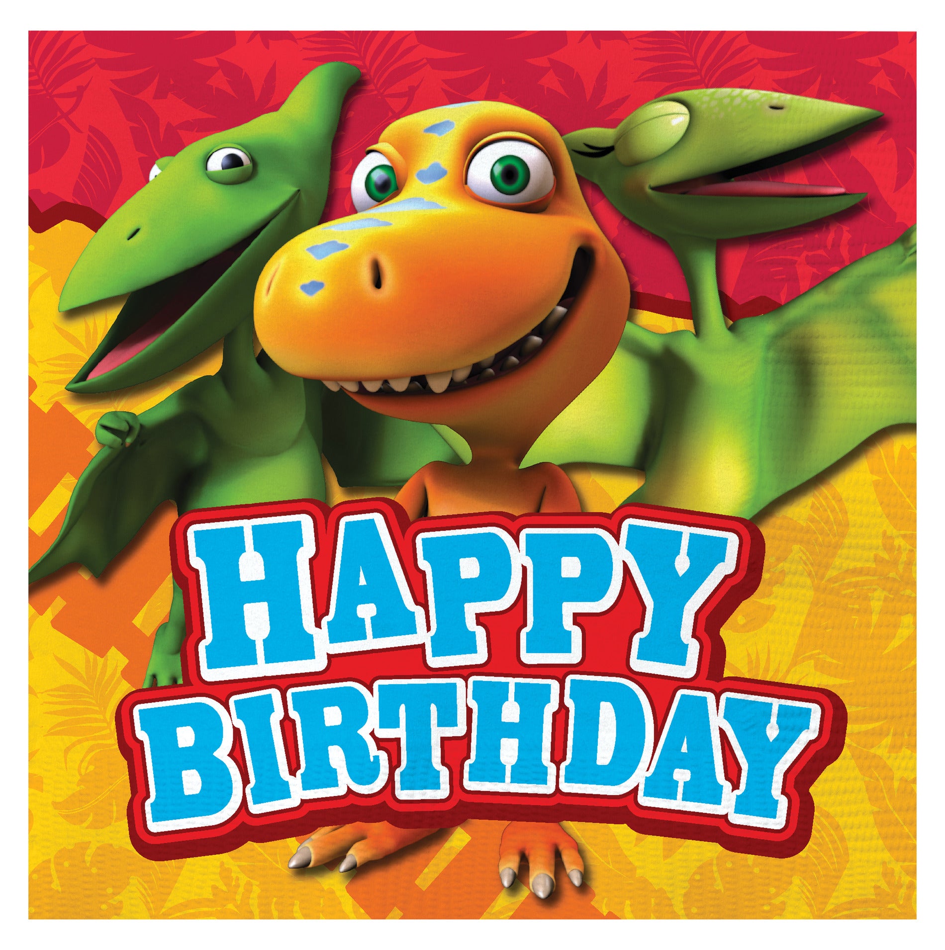 Dinosaur Train Napkins - Dinosaur Train Party Supplies