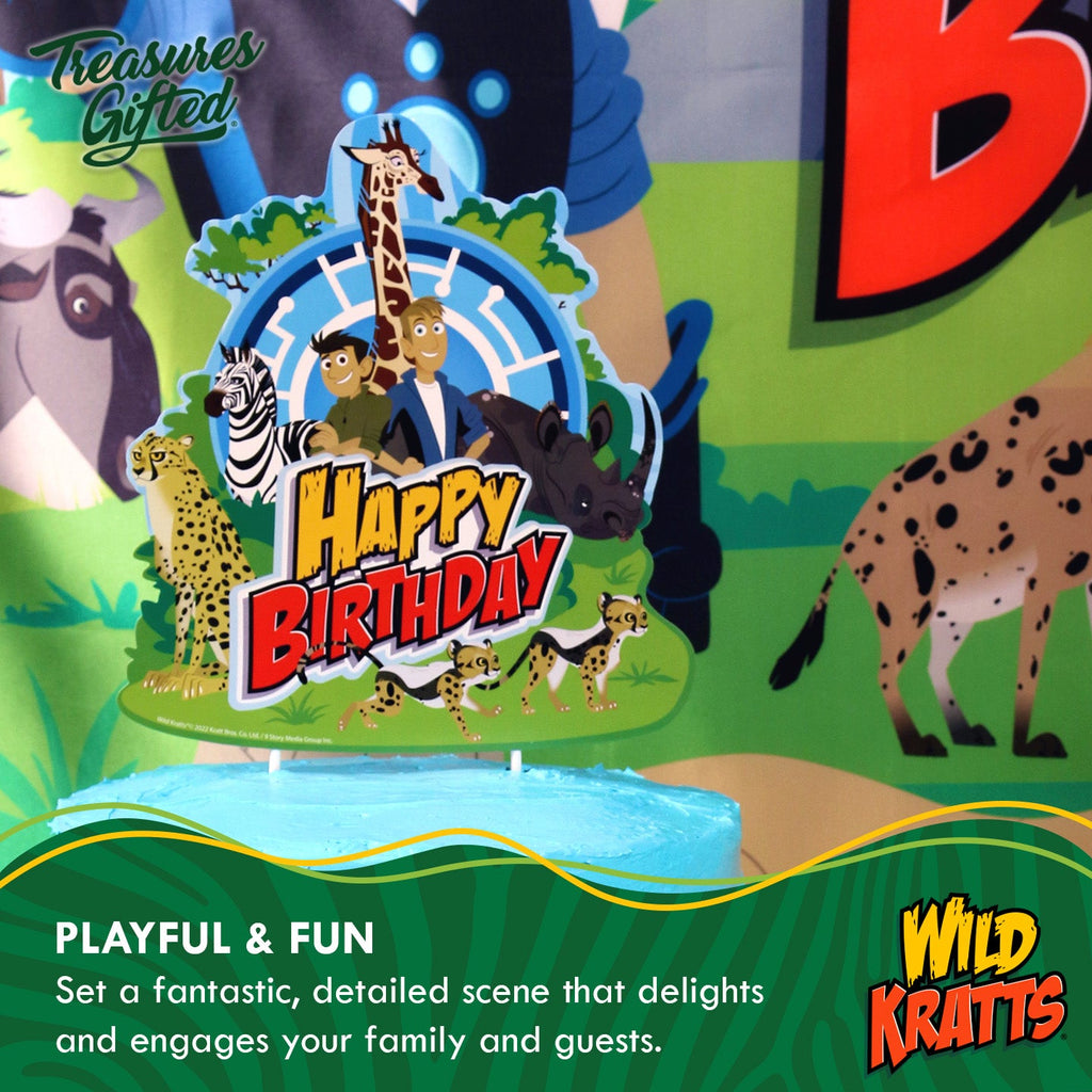 Wild Kratts Cake Topper & Wild Kratts Cupcake Toppers Kit