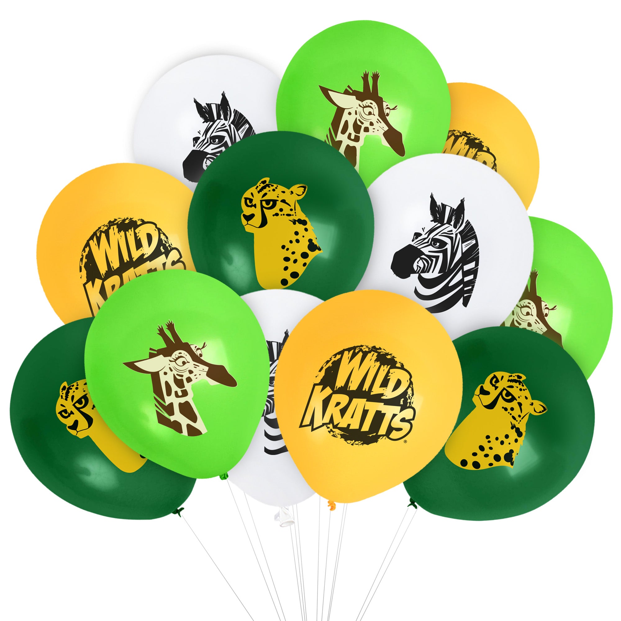 Wild Kratts Balloon Bouquet - Wild Kratts Party Supplies