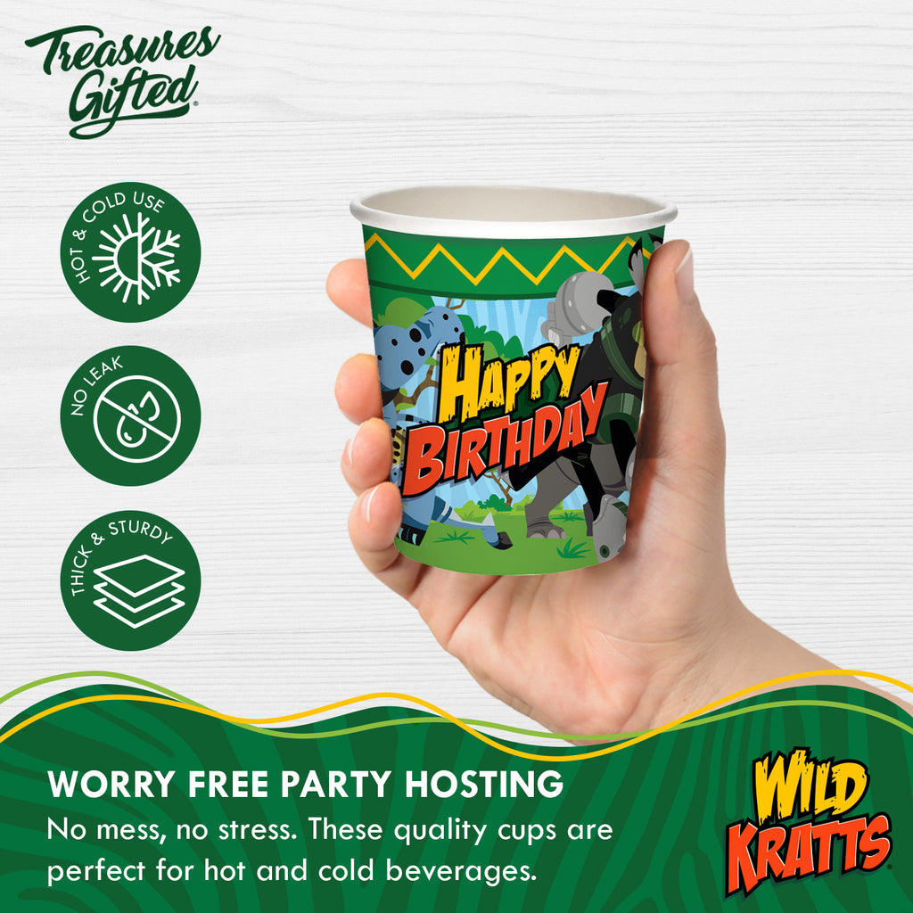 Wild Kratts Cups - Wild Kratts Party Supplies