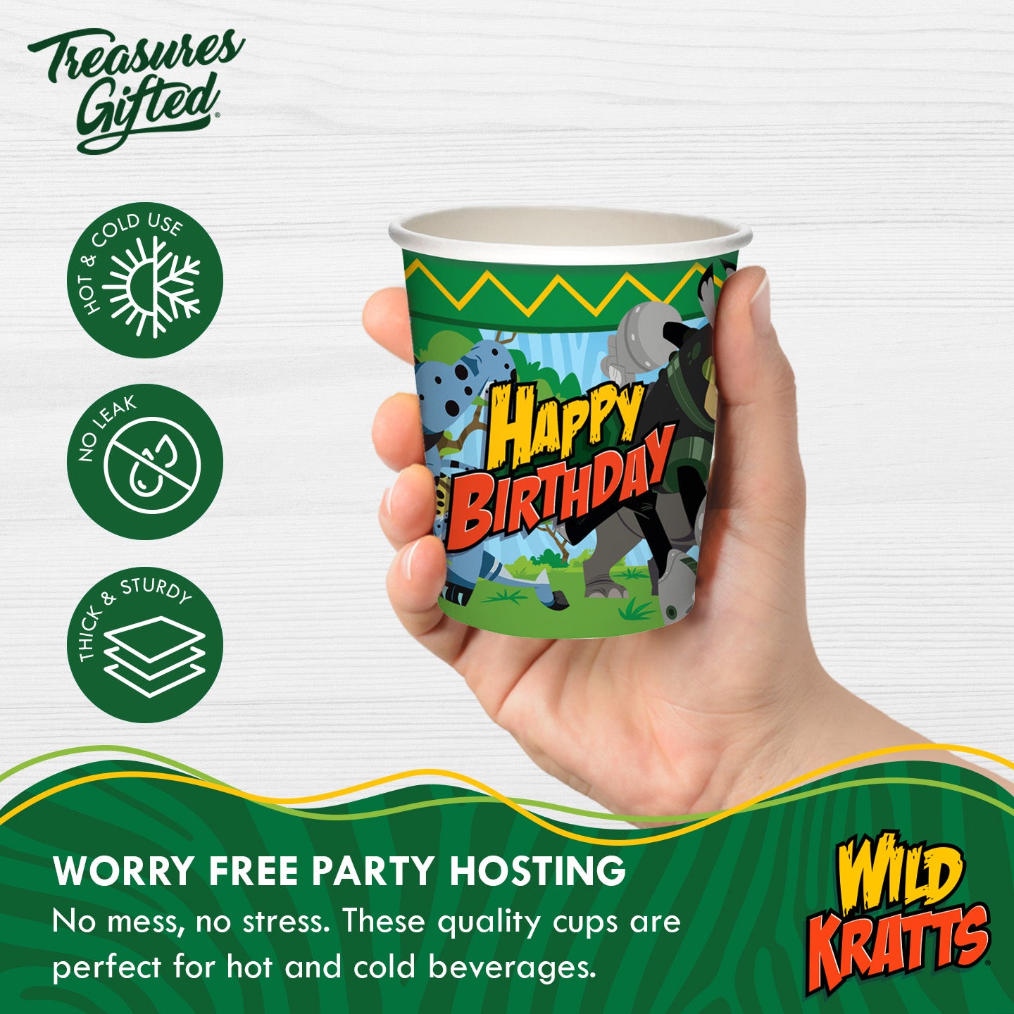 Wild Kratts Cups - Wild Kratts Party Supplies