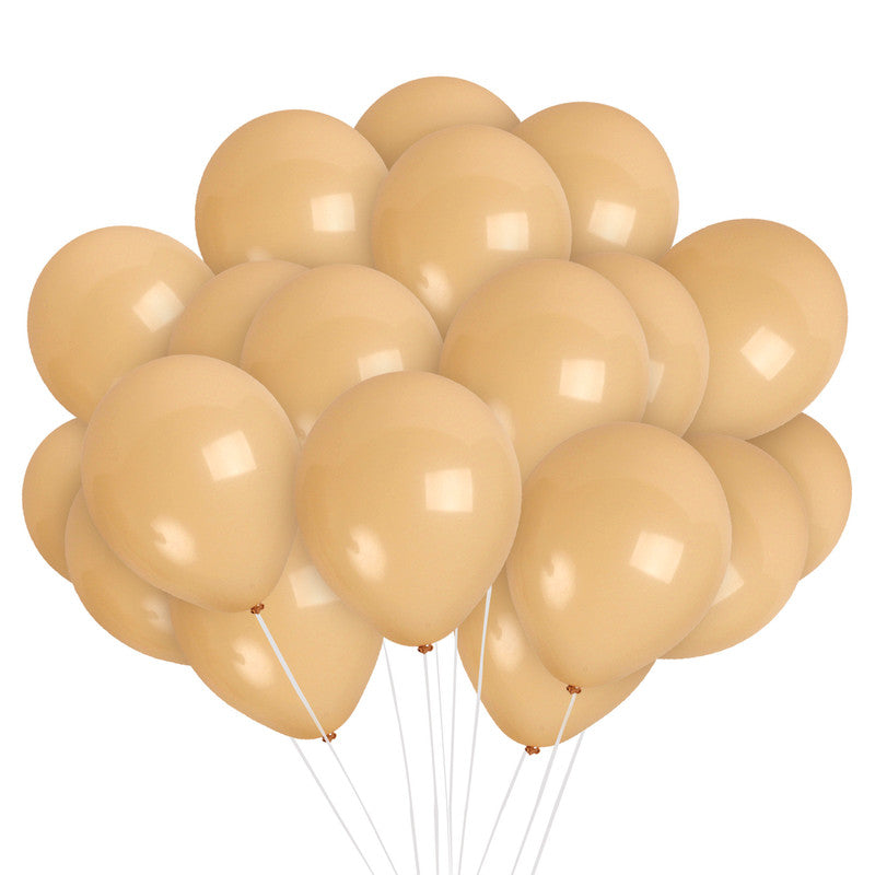 Tan Balloons - 10 Inch Latex Balloons