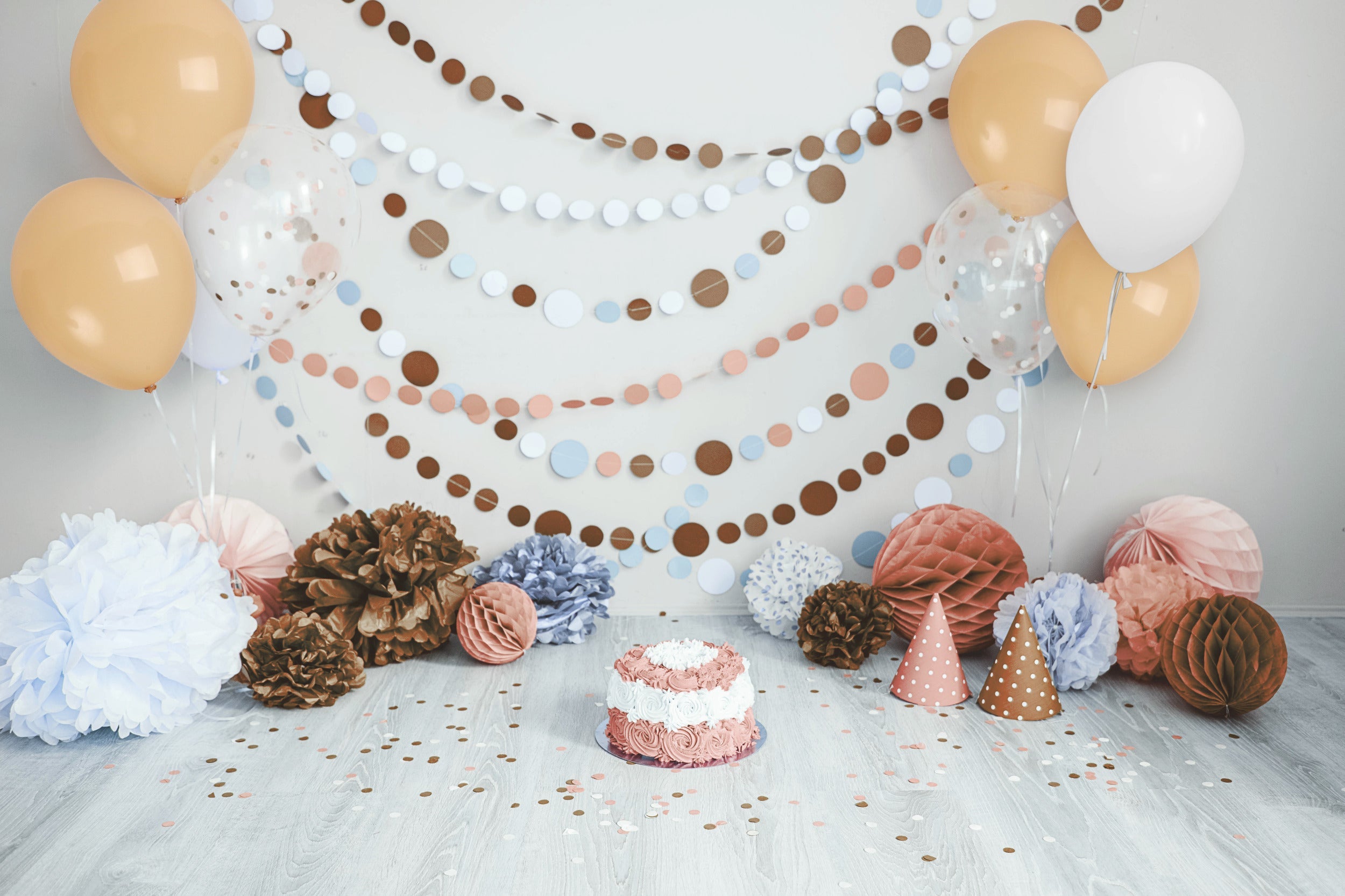 Tan Balloons - 10 Inch Latex Balloons