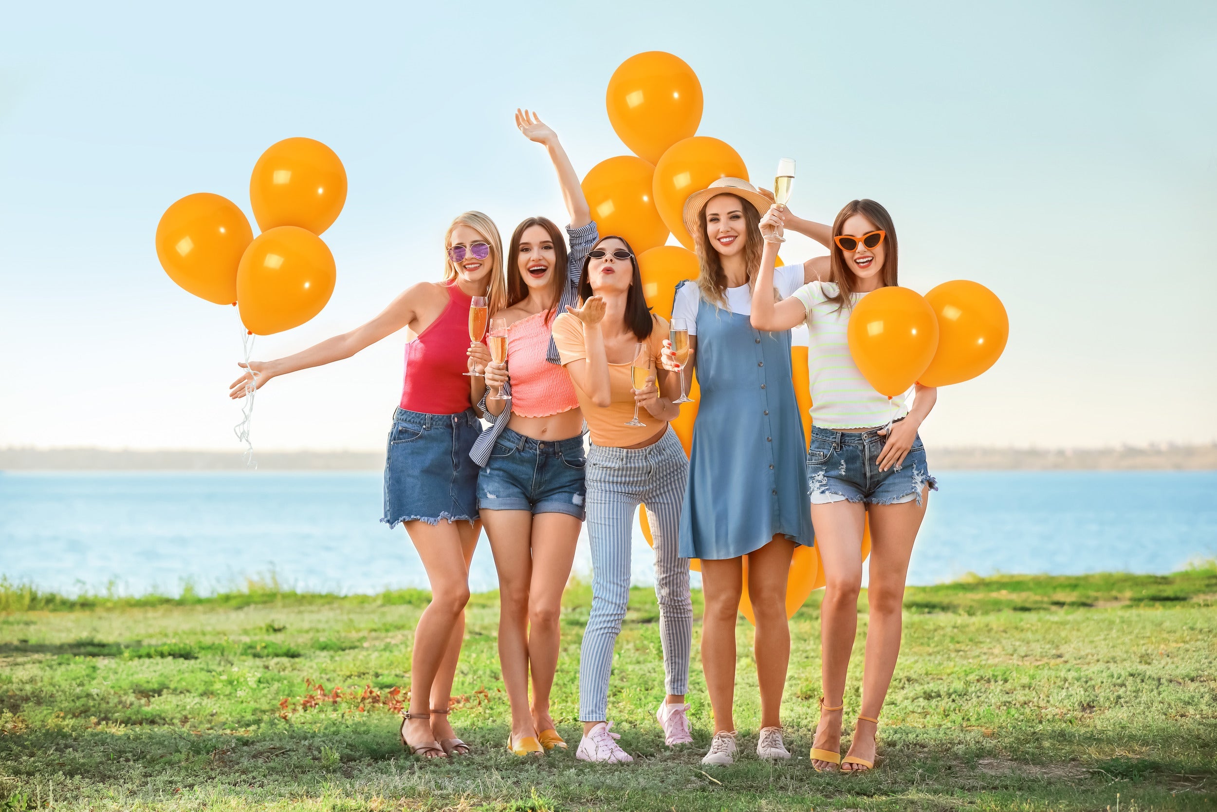 Lemon Yellow Balloons - 10 Inch Latex Balloons