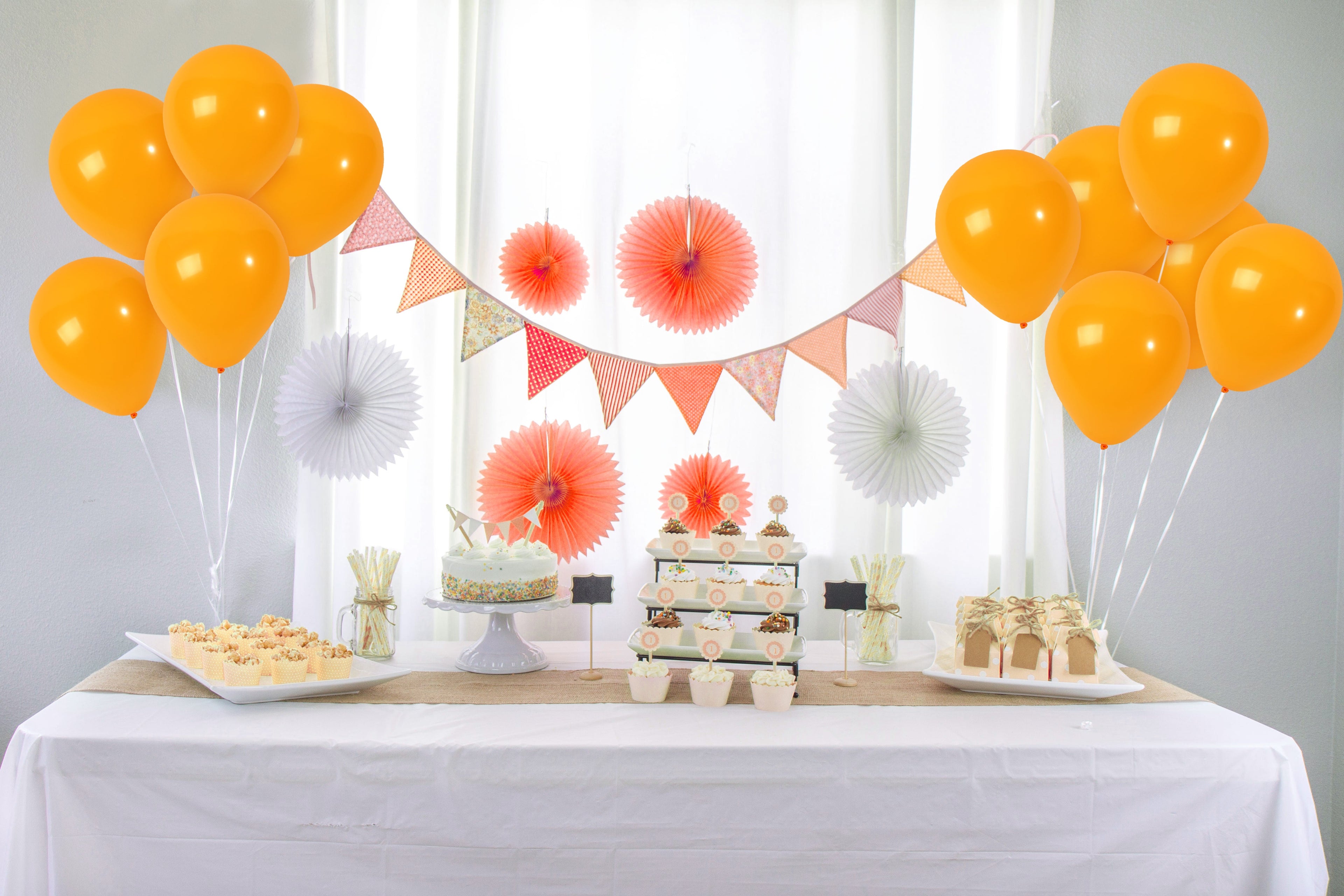 Lemon Yellow Balloons - 10 Inch Latex Balloons