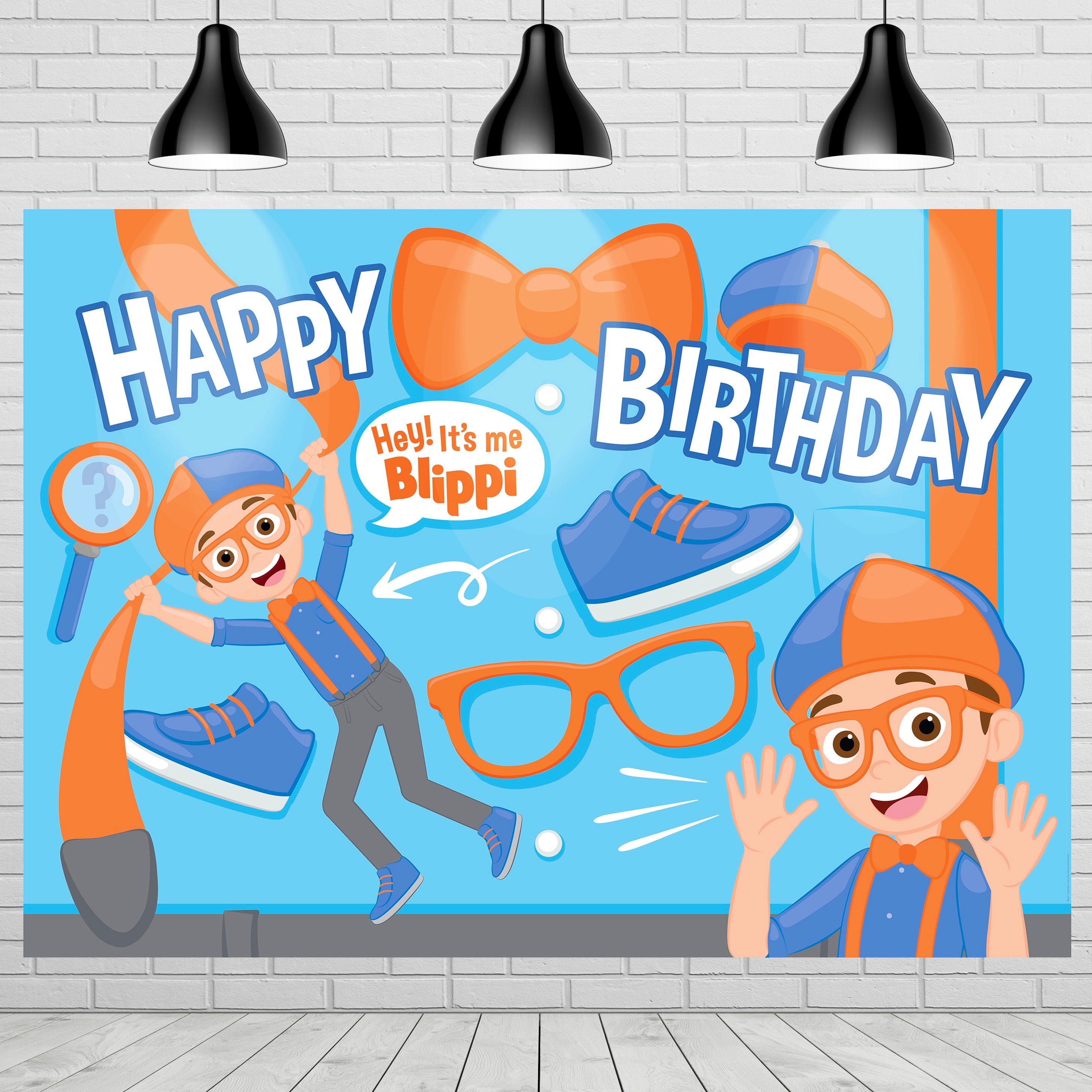 Blippi Backdrop - Blippi Party Supplies