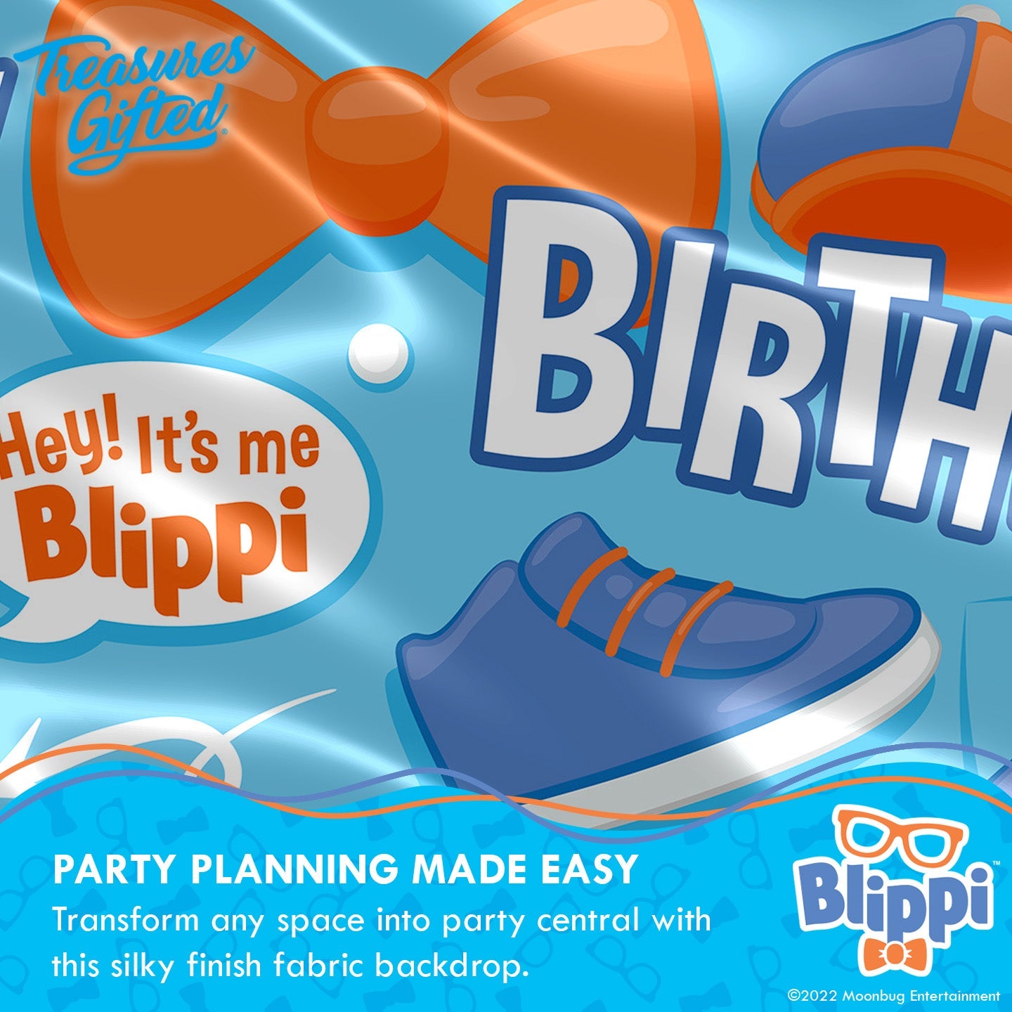 Blippi Backdrop - Blippi Party Supplies