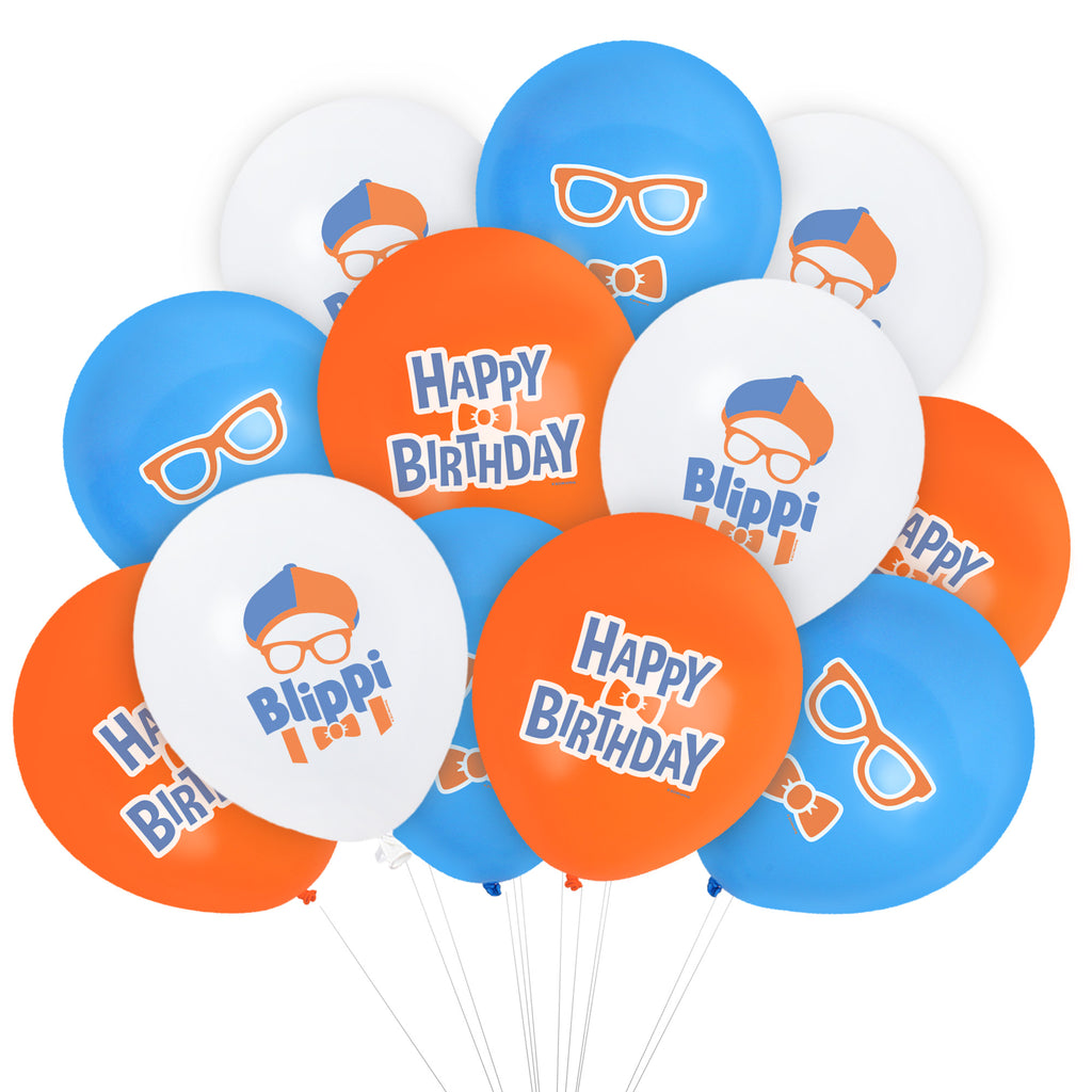Blippi Balloon Bouquet - Blippi Party Supplies
