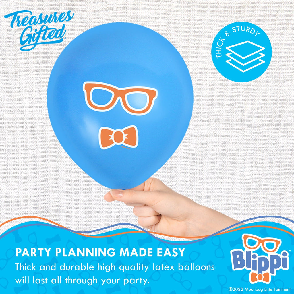 Blippi Balloon Bouquet - Blippi Party Supplies