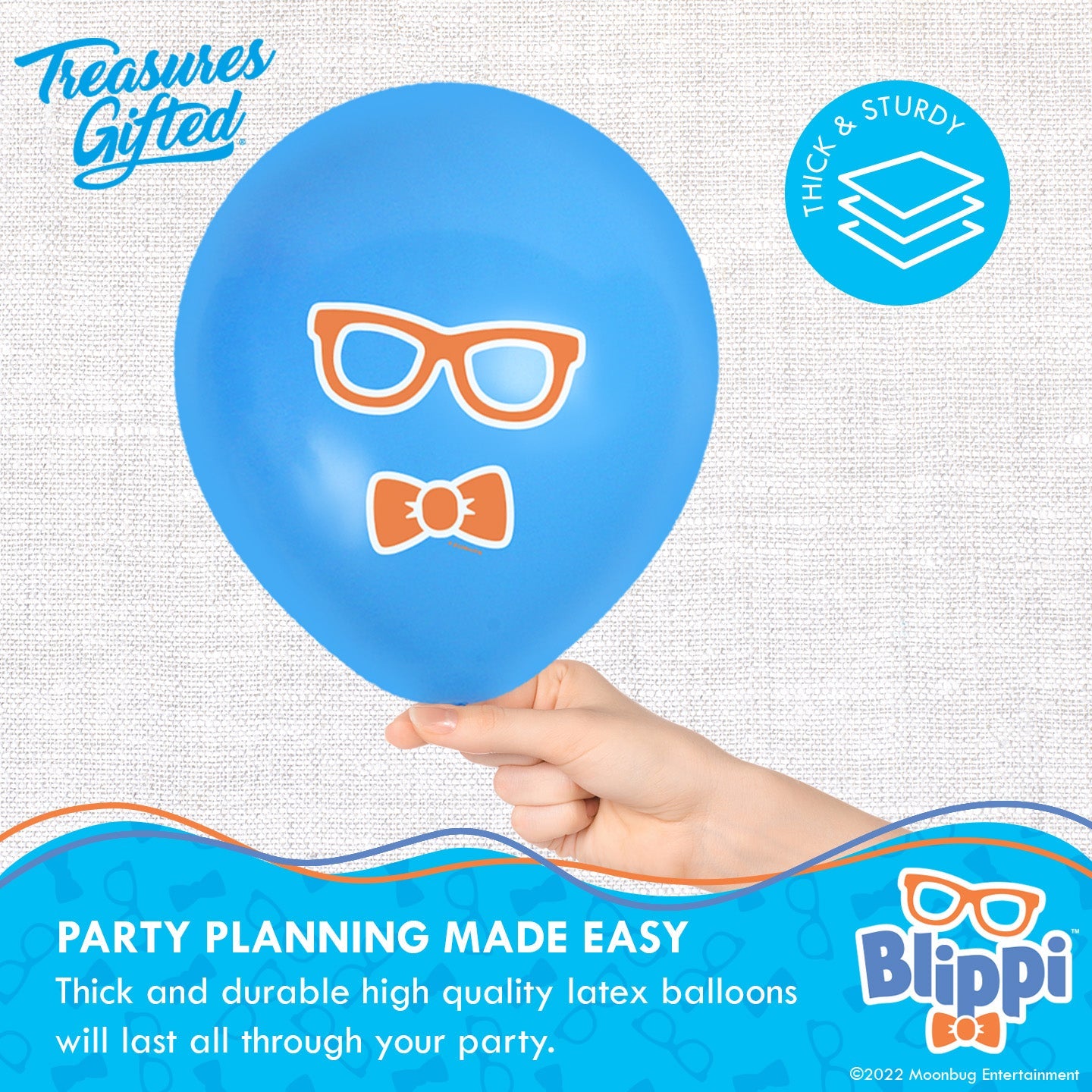 Blippi Balloon Bouquet - Blippi Party Supplies