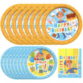 Blippi Party Tableware Starter Set for 24 Guests