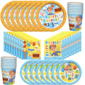 Blippi Party Tableware Classic Set for 16 Guests