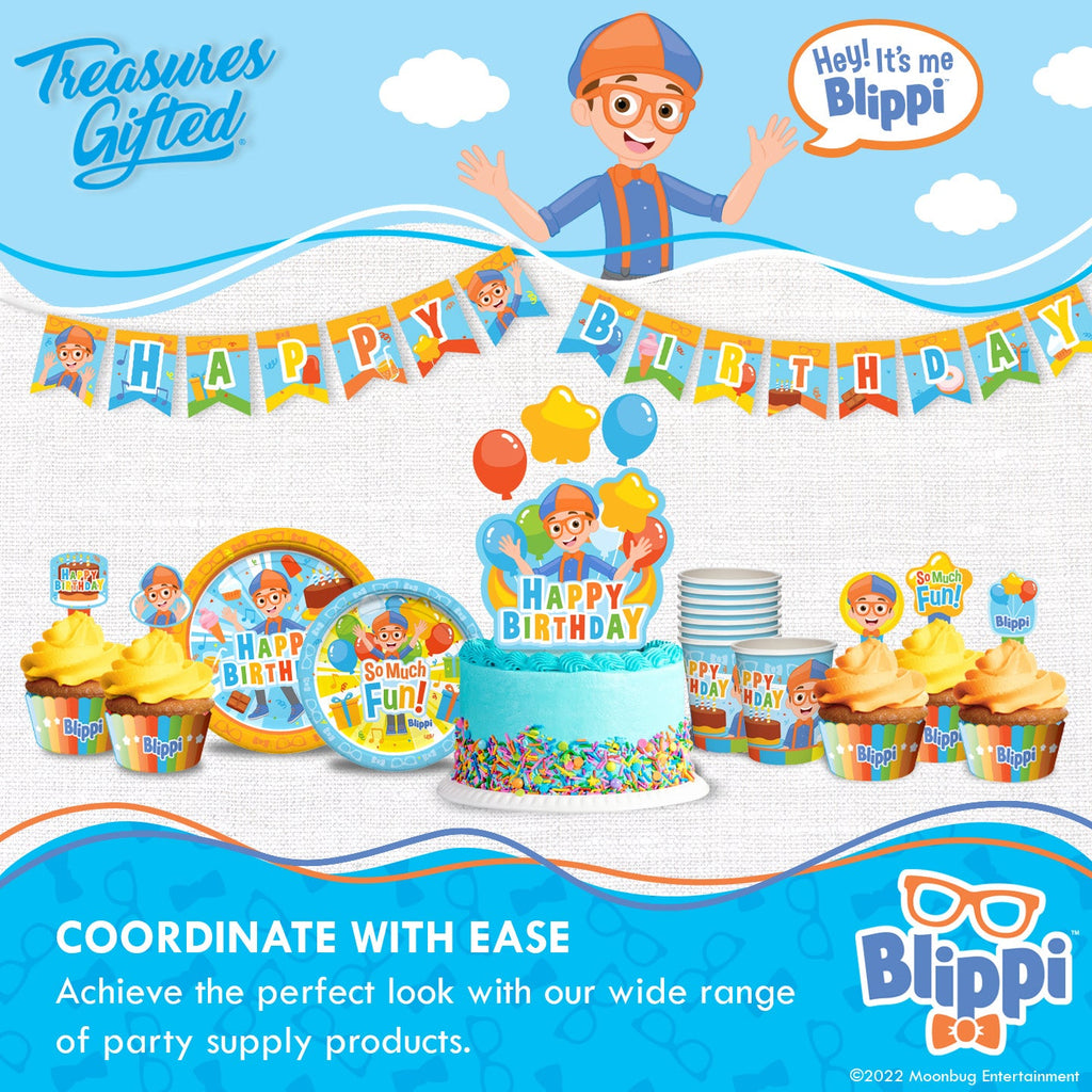 Blippi Table Cover - Blippi Party Supplies