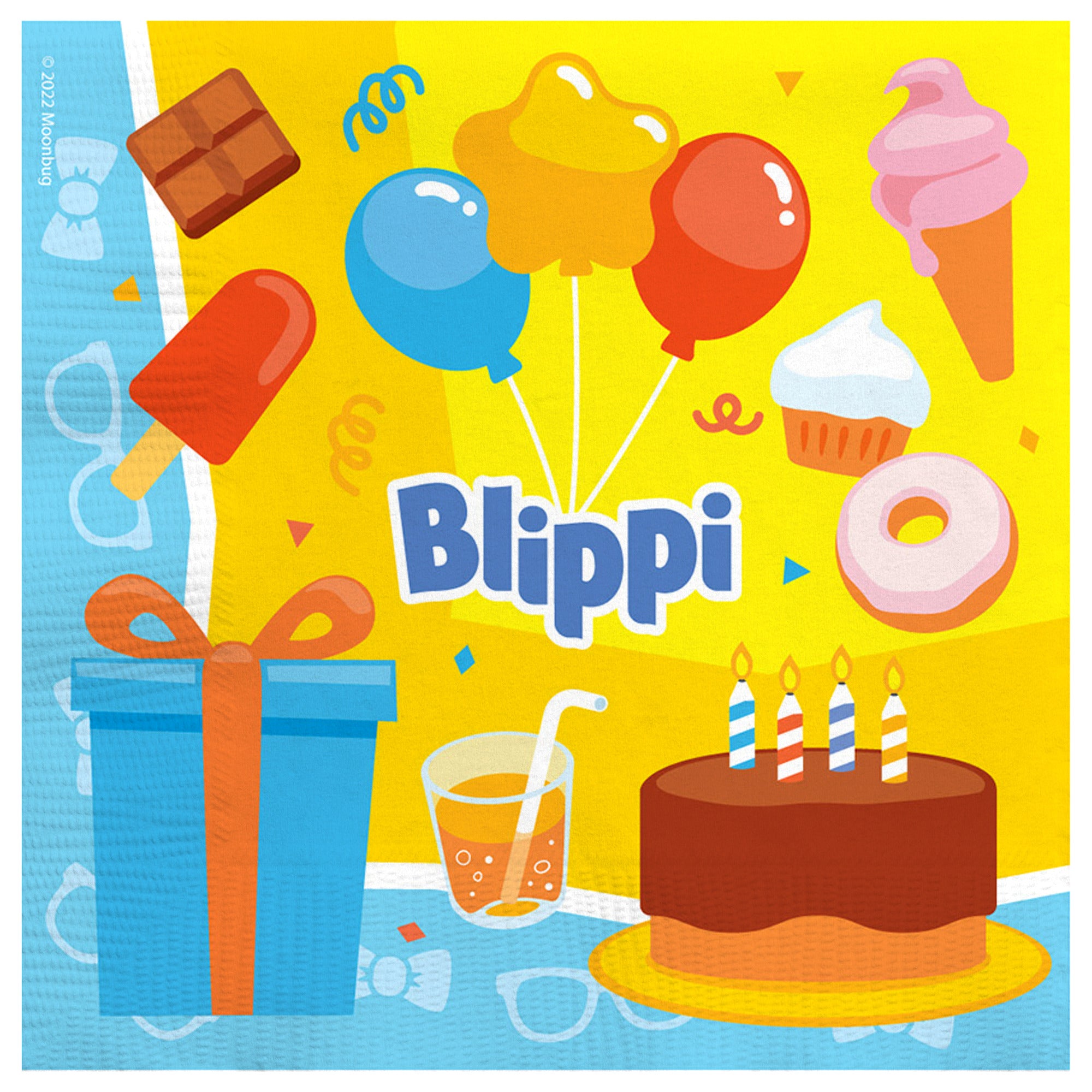 Blippi Party Napkins - Blippi Party Supplies