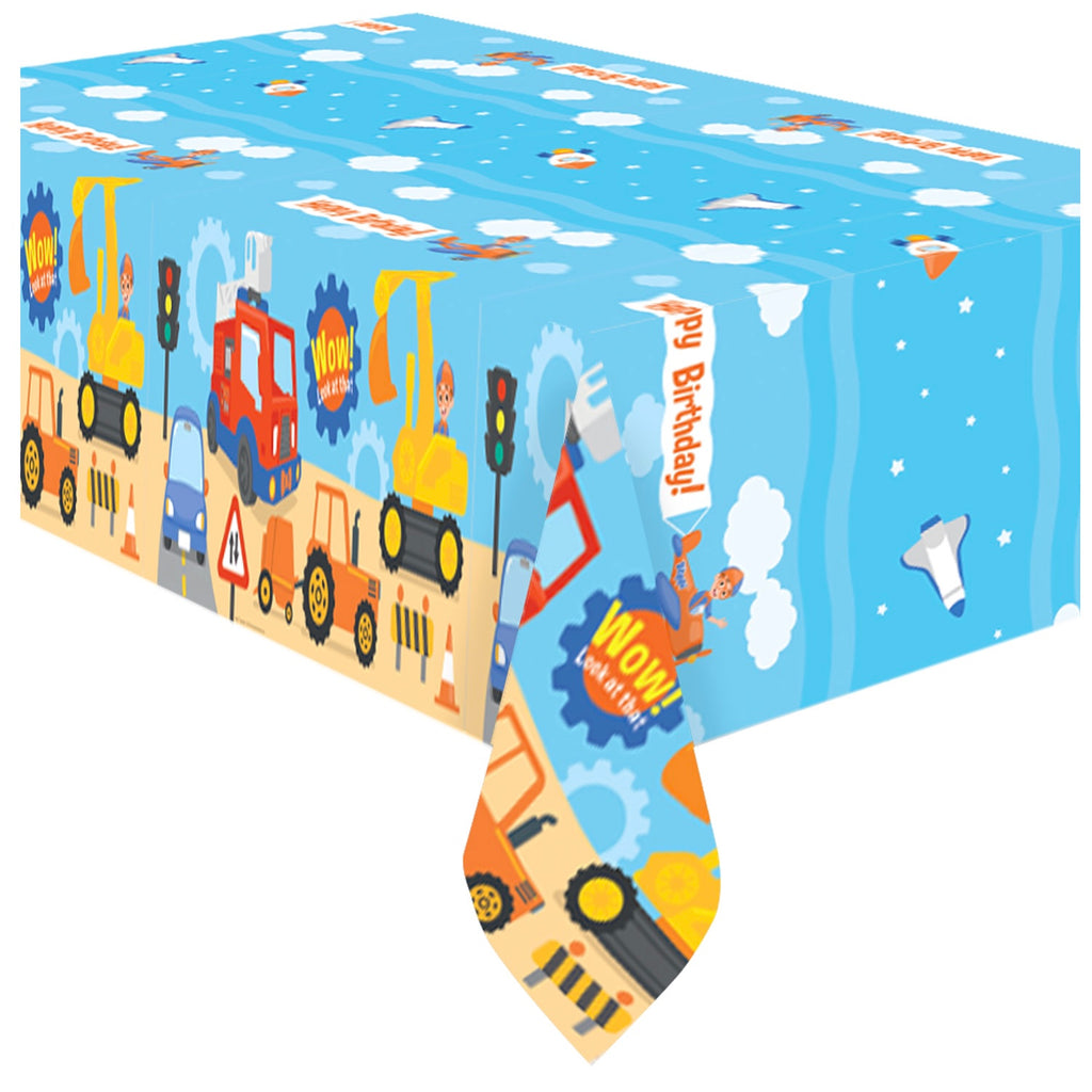 Blippi Tablecloth Vehicle - Blippi Party Supplies