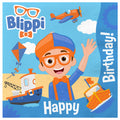 Blippi Party Napkins Vehicle - Blippi Party Supplies
