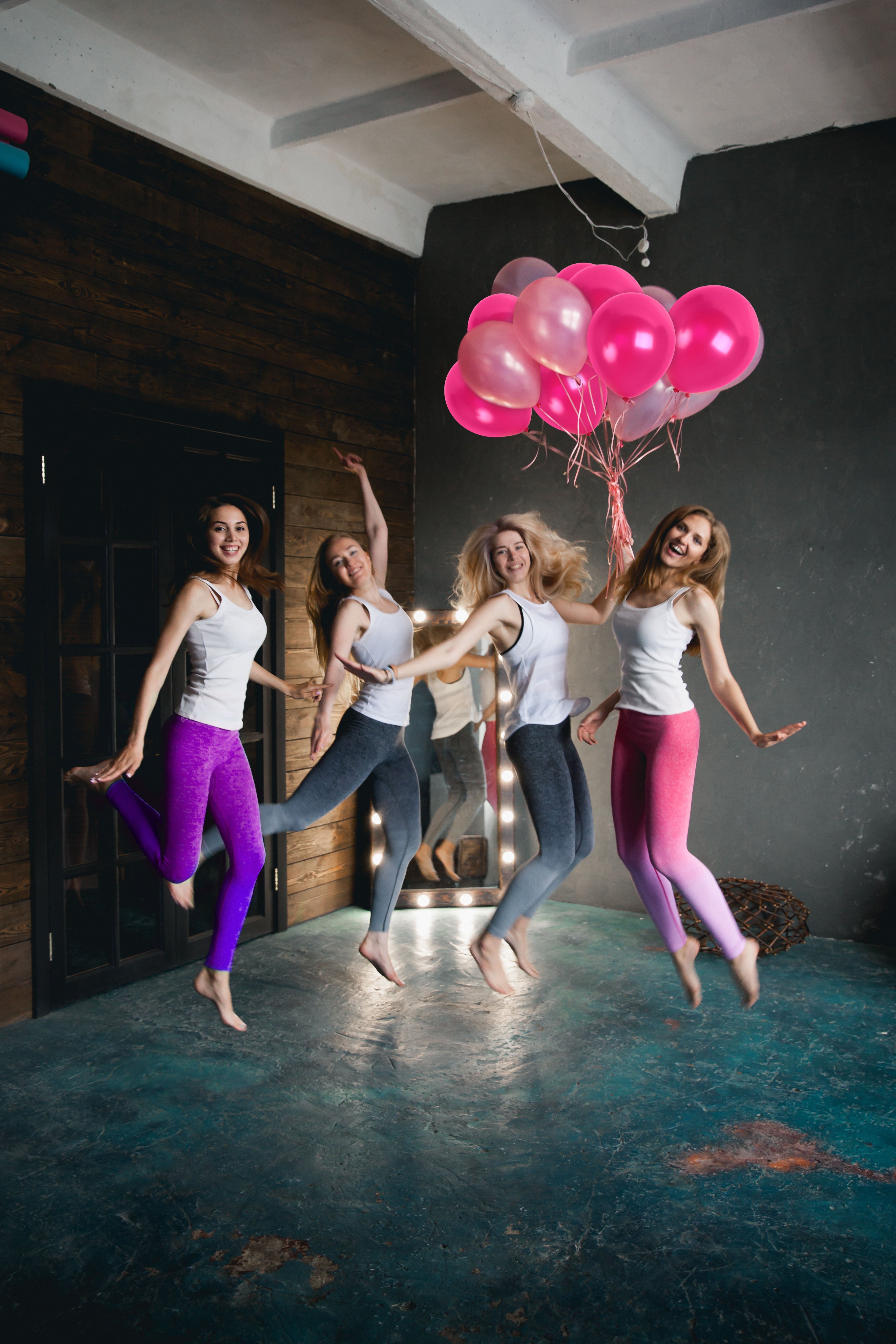 Pearlescent Pink Magenta Balloons - 12 Inch Latex Balloons