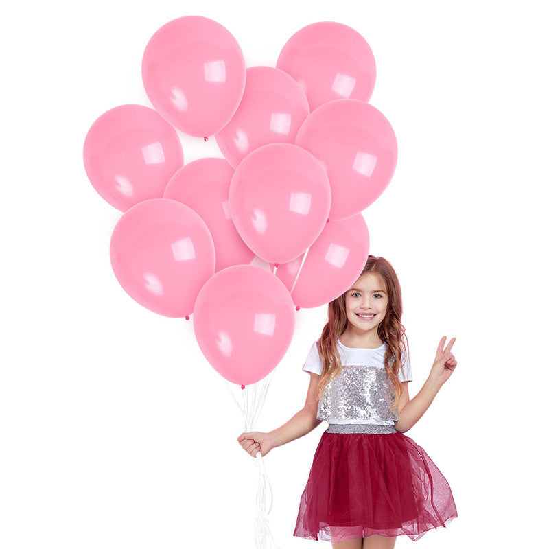 Macaron Red Balloons - 12 Inch Latex Balloons