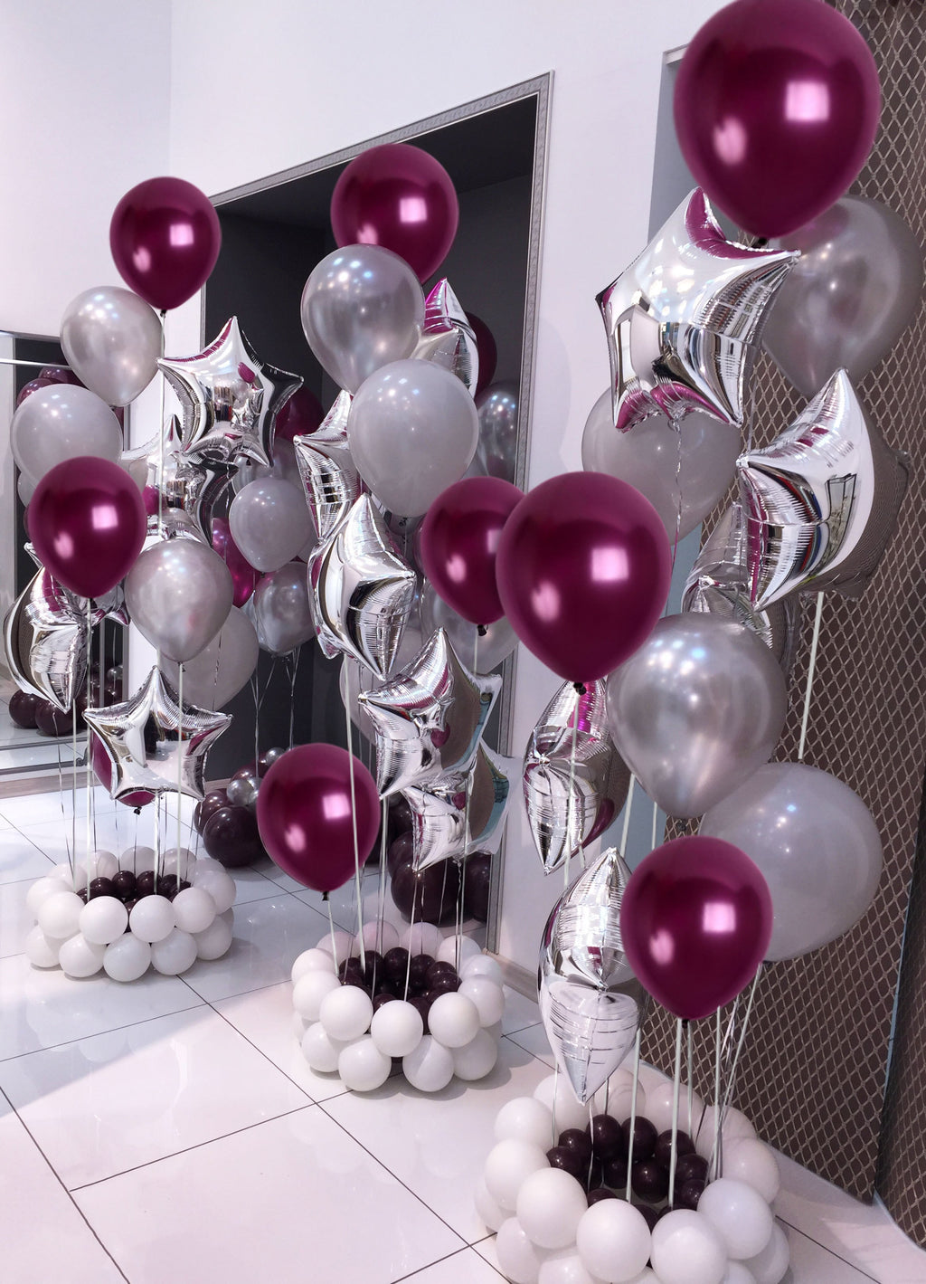 Pearlescent Plum Purple Balloons - 12 Inch Latex Balloons