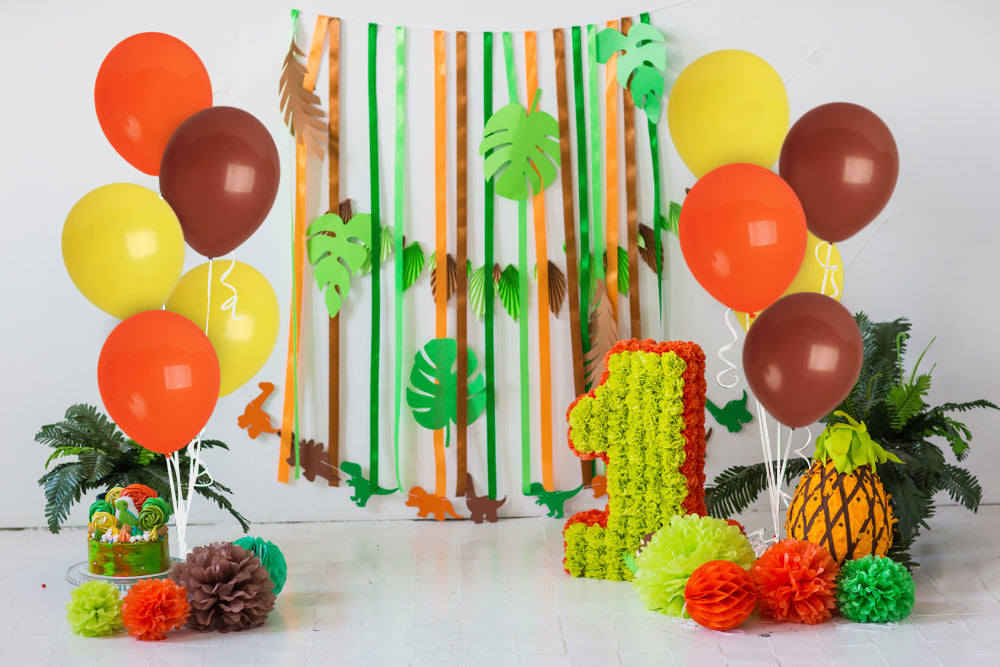 Fall Balloons Orange, Yellow, and Brown 72 Pack - 12 Inch Latex Balloons