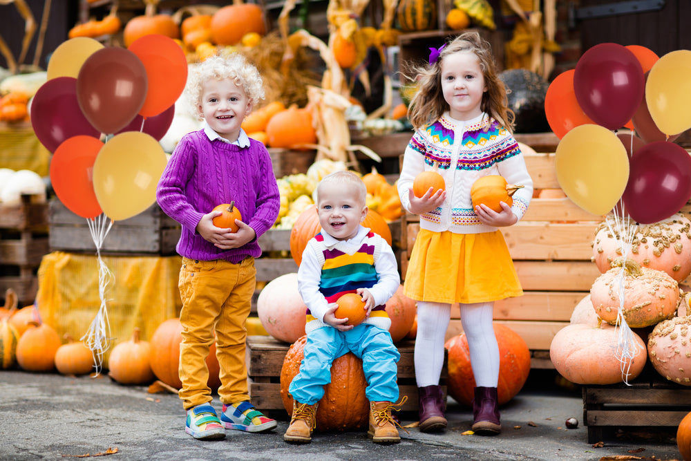 Fall Balloons Orange, Yellow, Burgundy, and Brown 100 Pack - 12 Inch Latex Balloons