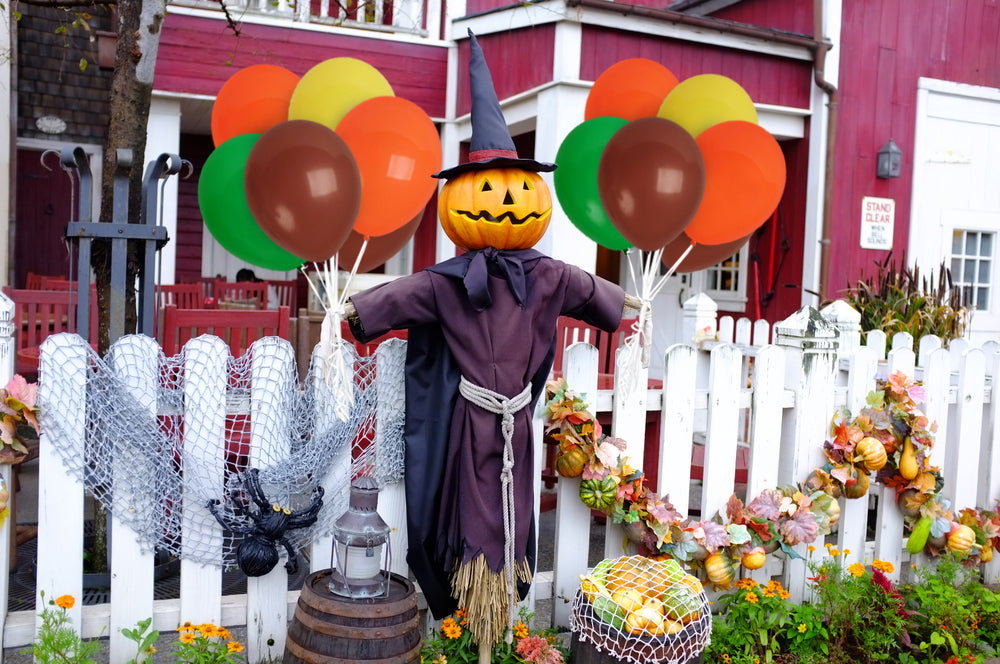 Fall Balloons Orange, Yellow, Green, and Brown 100 Pack - 12 Inch Latex Balloons