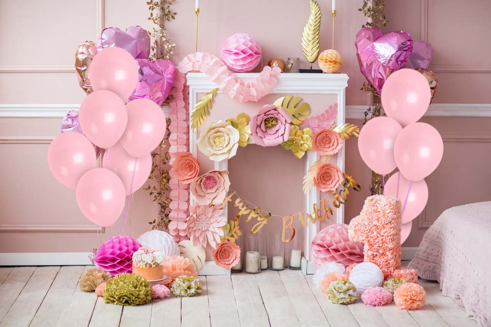 Light Pink Balloons - 12 Inch Latex Balloons