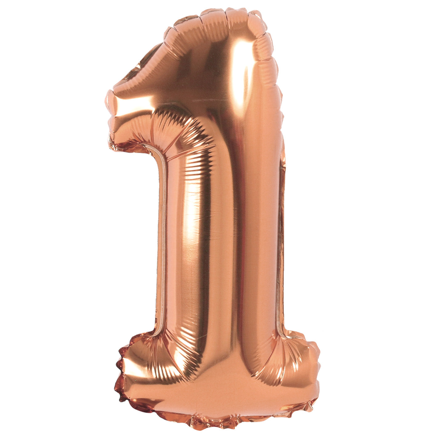 16 Inch Rose Gold Foil Number Balloon