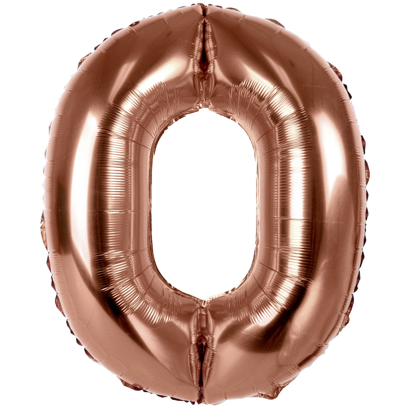 40 Inch Rose Gold Foil Number Balloon