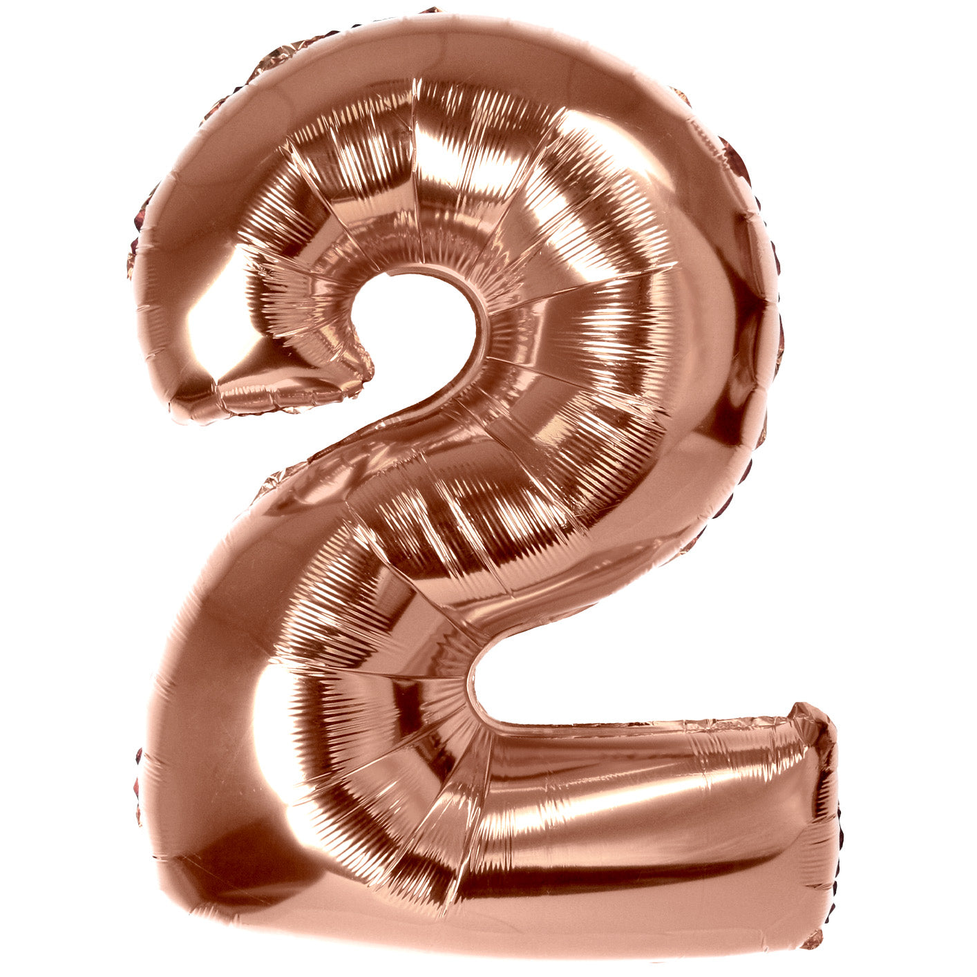 40 Inch Rose Gold Foil Number Balloon