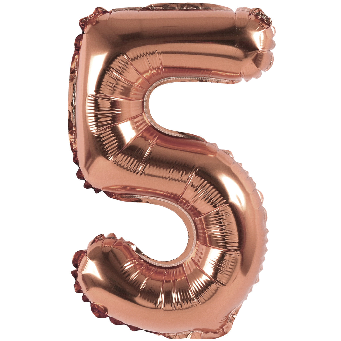 40 Inch Rose Gold Foil Number Balloon