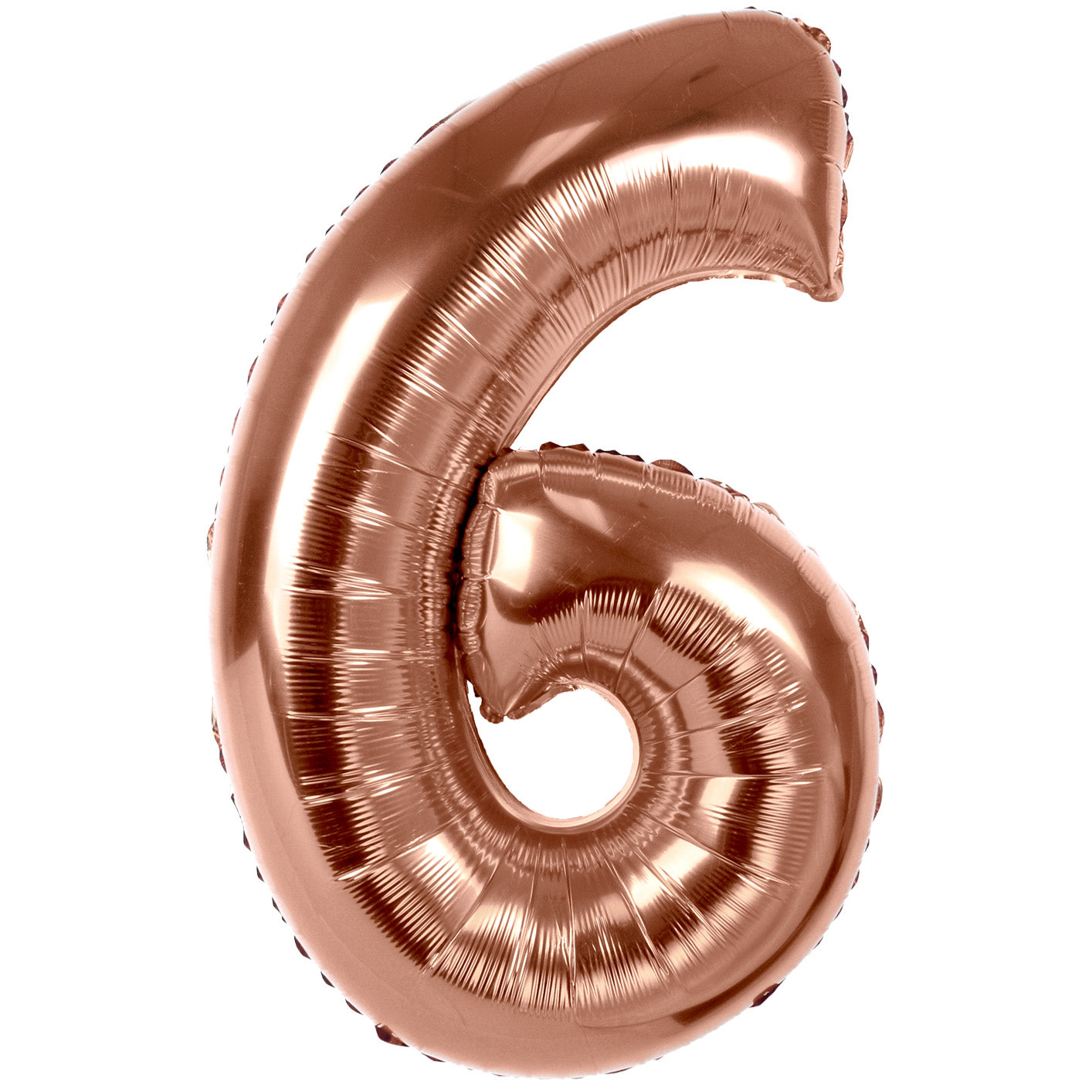 40 Inch Rose Gold Foil Number Balloon