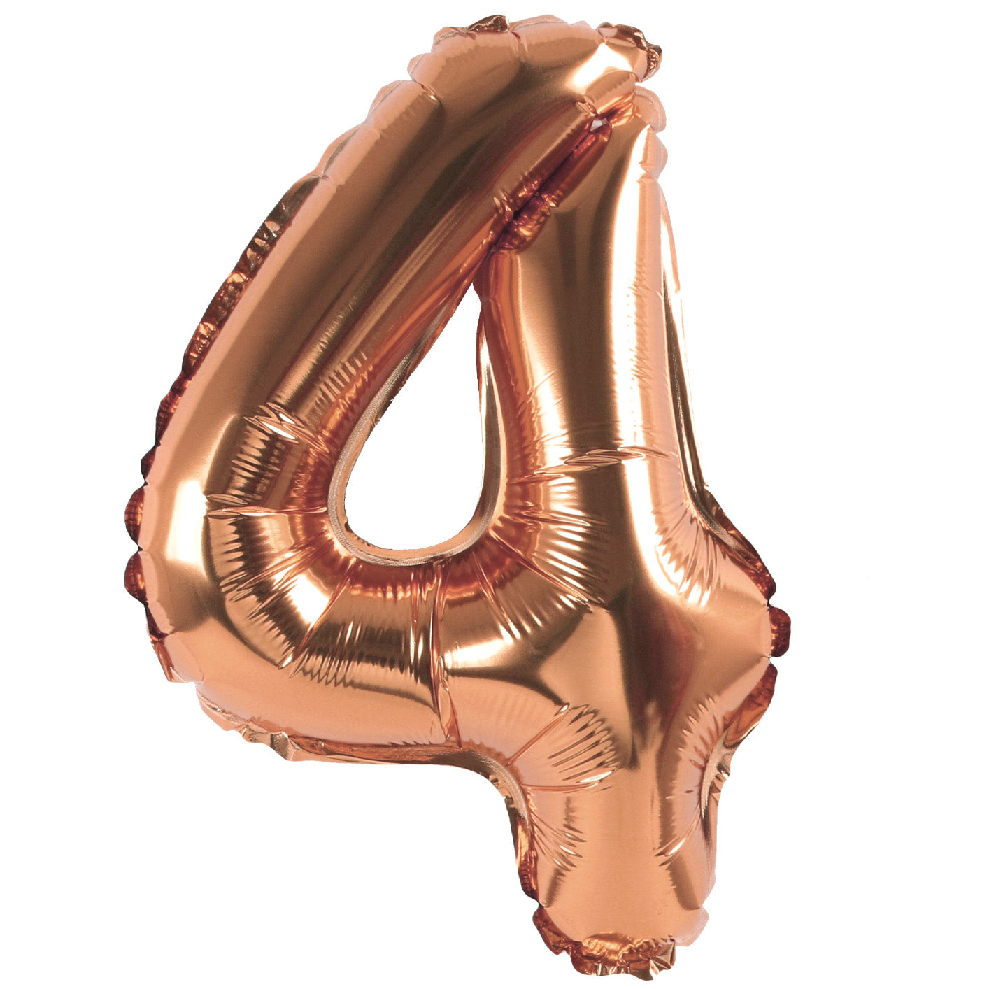 16 Inch Rose Gold Foil Number Balloon
