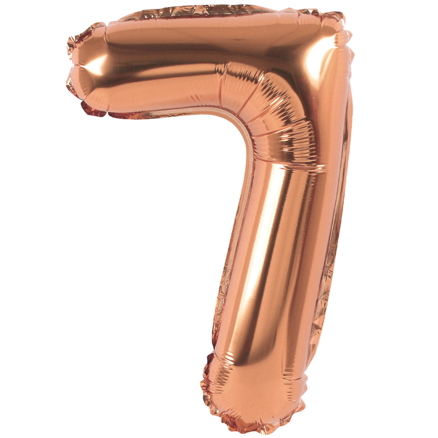 16 Inch Rose Gold Foil Number Balloon