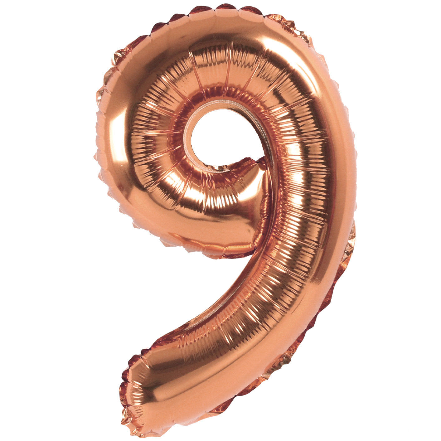 16 Inch Rose Gold Foil Number Balloon