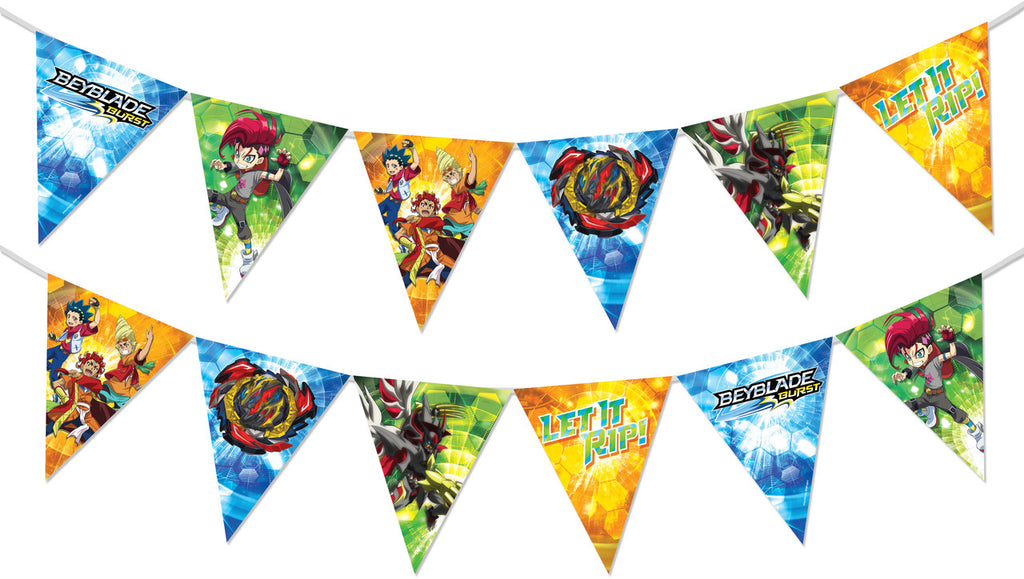 BEYBLADE Birthday Banner Pennant - BEYBLADE Party Supplies