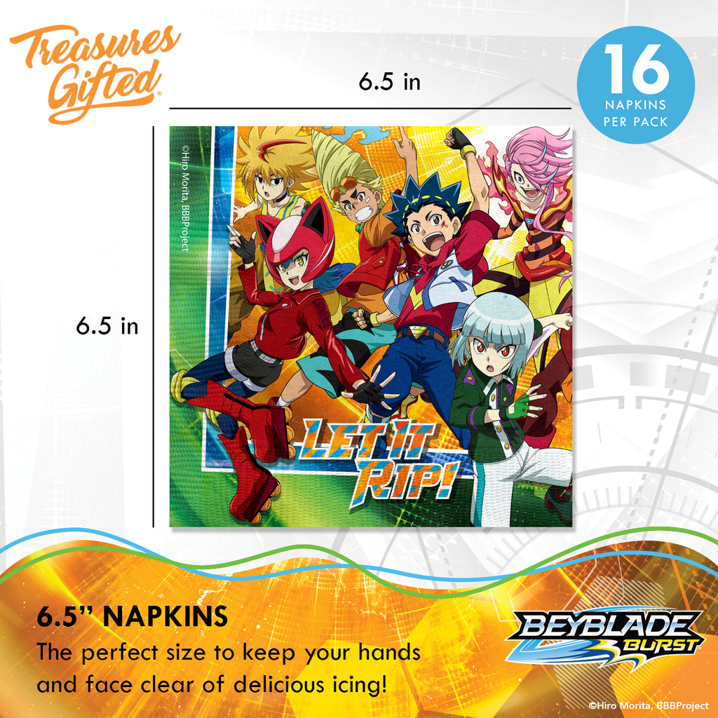 BEYBLADE Napkins - BEYBLADE Party Supplies