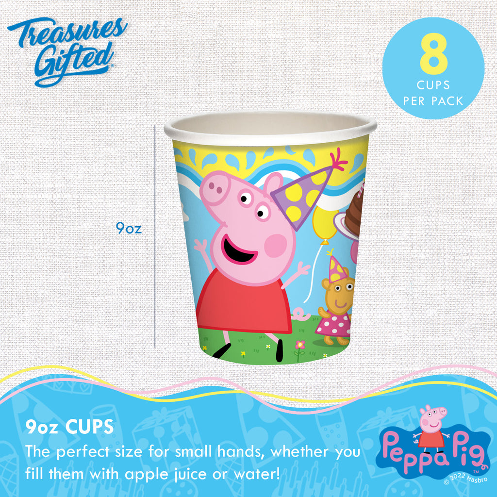 Peppa Pig Cups - Peppa Pig Party Supplies