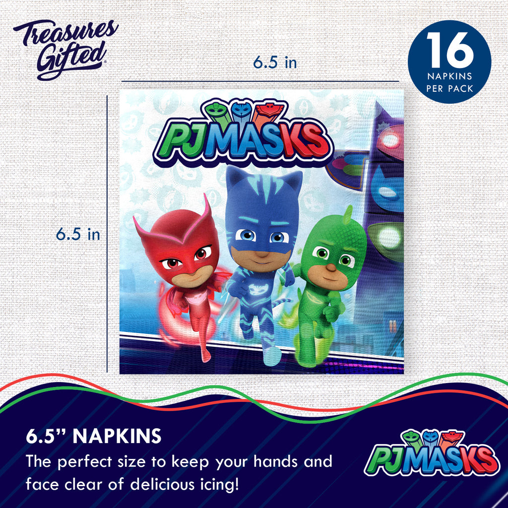 PJ Masks Napkins - PJ Masks Party Supplies