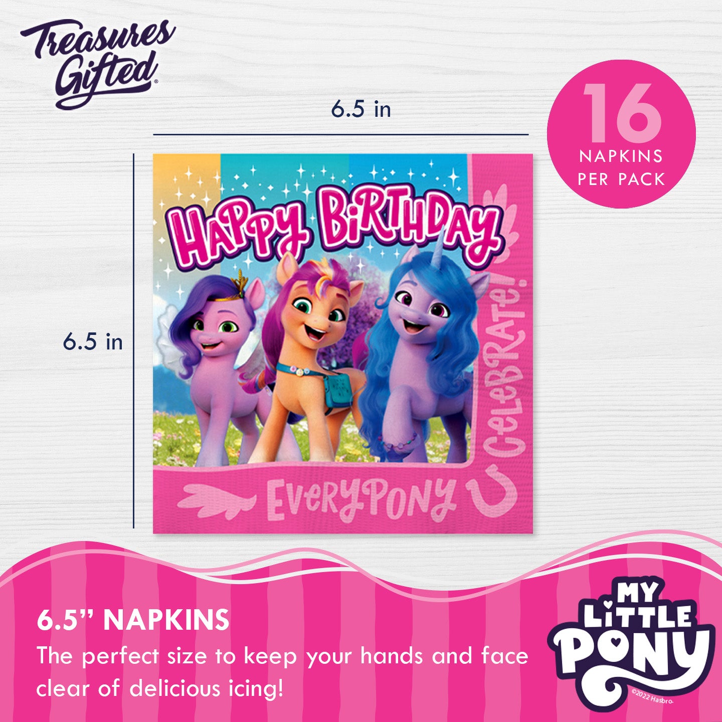 My Little Pony Napkins - My Little Pony Party Supplies