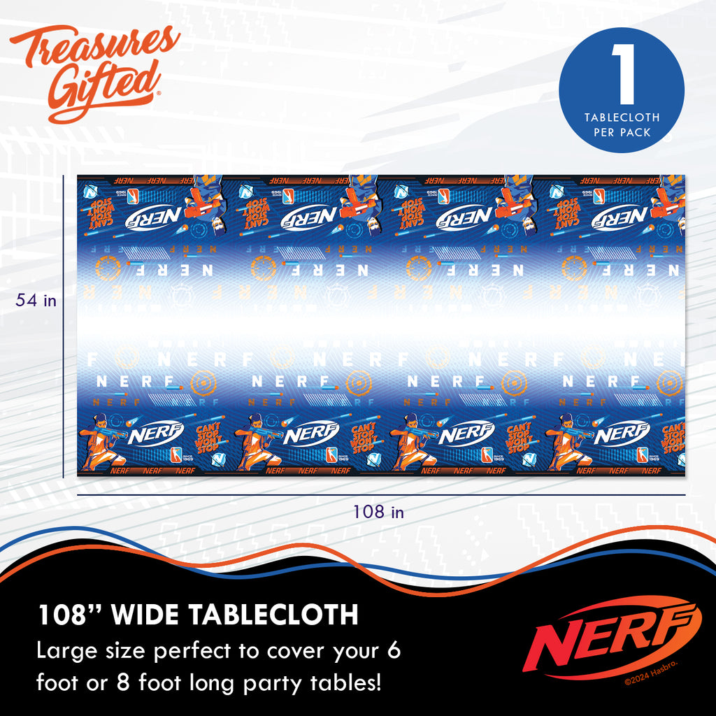 Nerf Tablecloth - Nerf Party Supplies