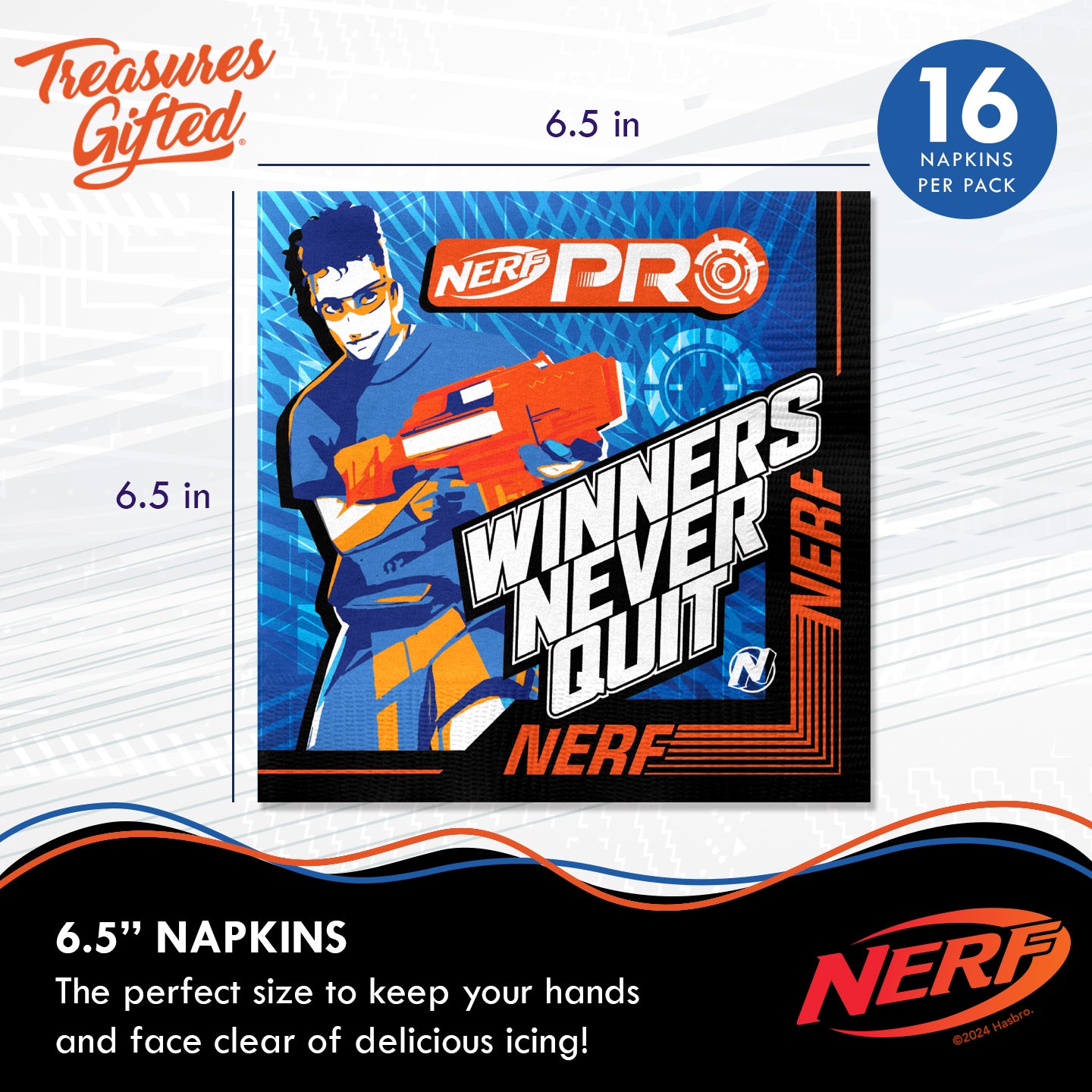 Nerf Napkins - Nerf Party Supplies