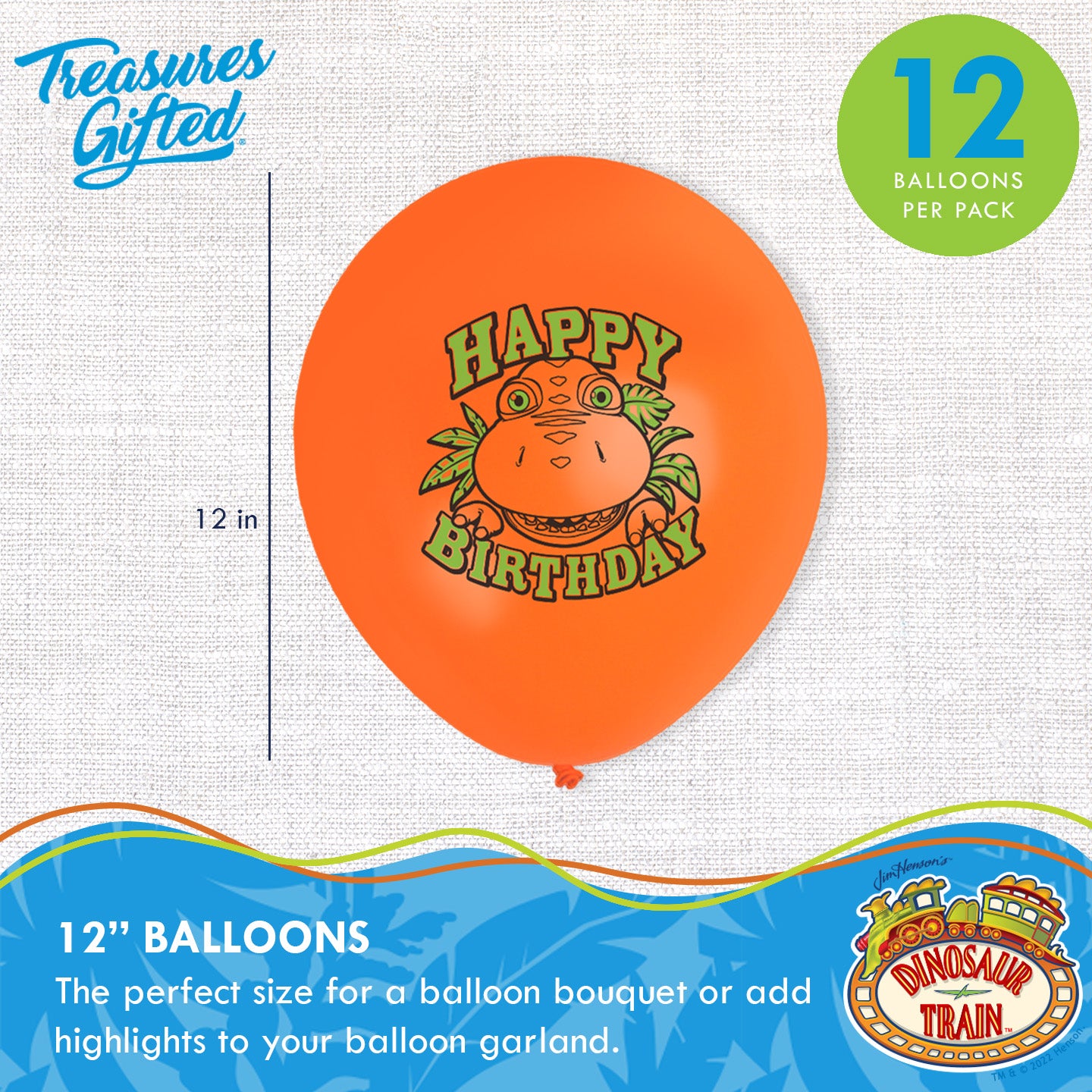 Dinosaur Train Balloon Bouquet - Dinosaur Train Party Supplies