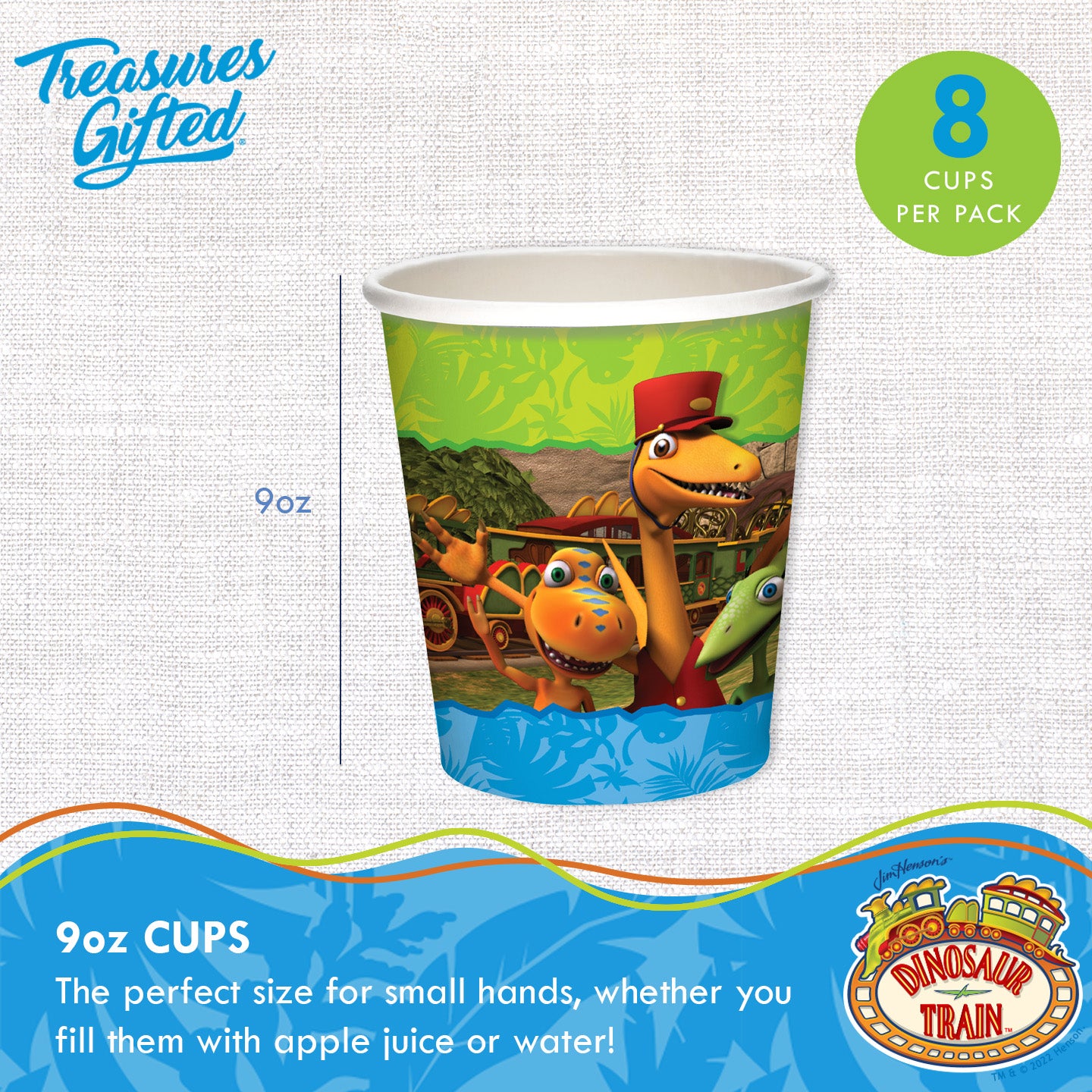 Dinosaur Train Cups - Dinosaur Train Party Supplies
