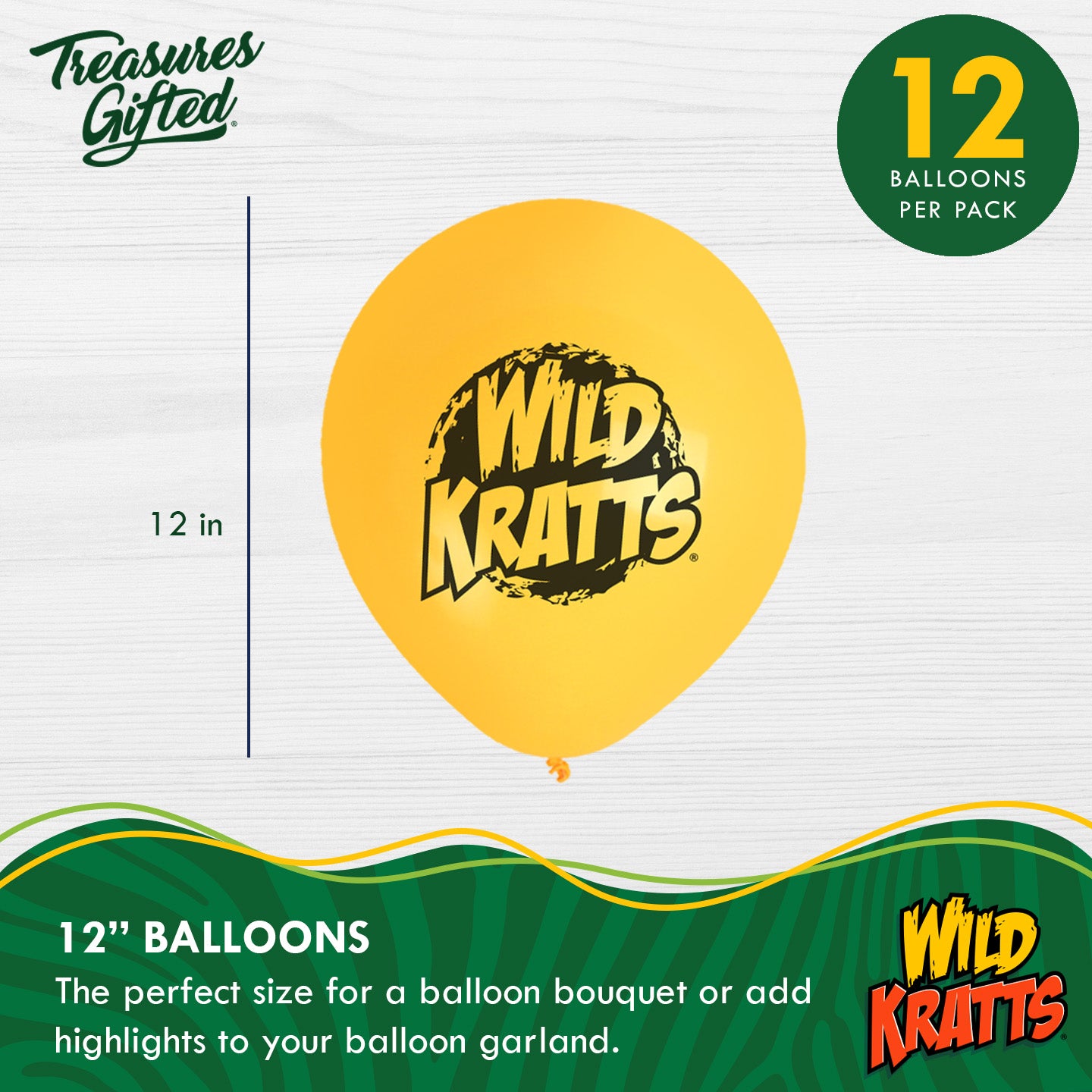 Wild Kratts Balloon Bouquet - Wild Kratts Party Supplies