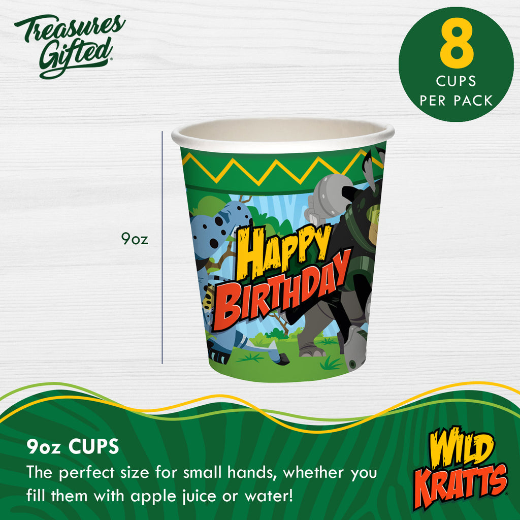 Wild Kratts Cups - Wild Kratts Party Supplies